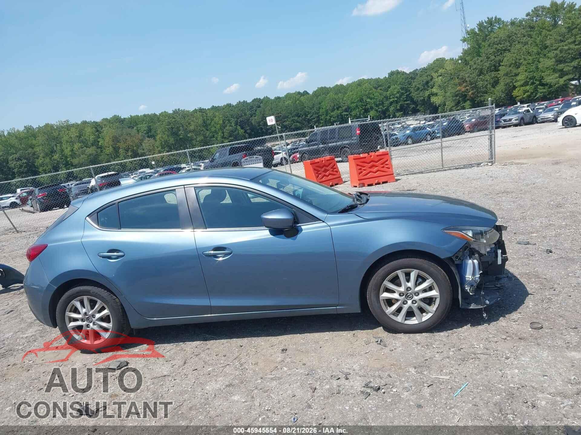 MAZDA MAZDA3 2014 - JM1BM1M76E1140288
