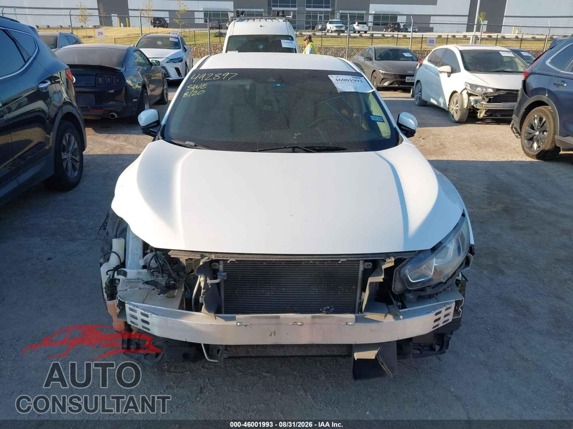 HONDA CIVIC 2017 - 19XFC2F67HE232073