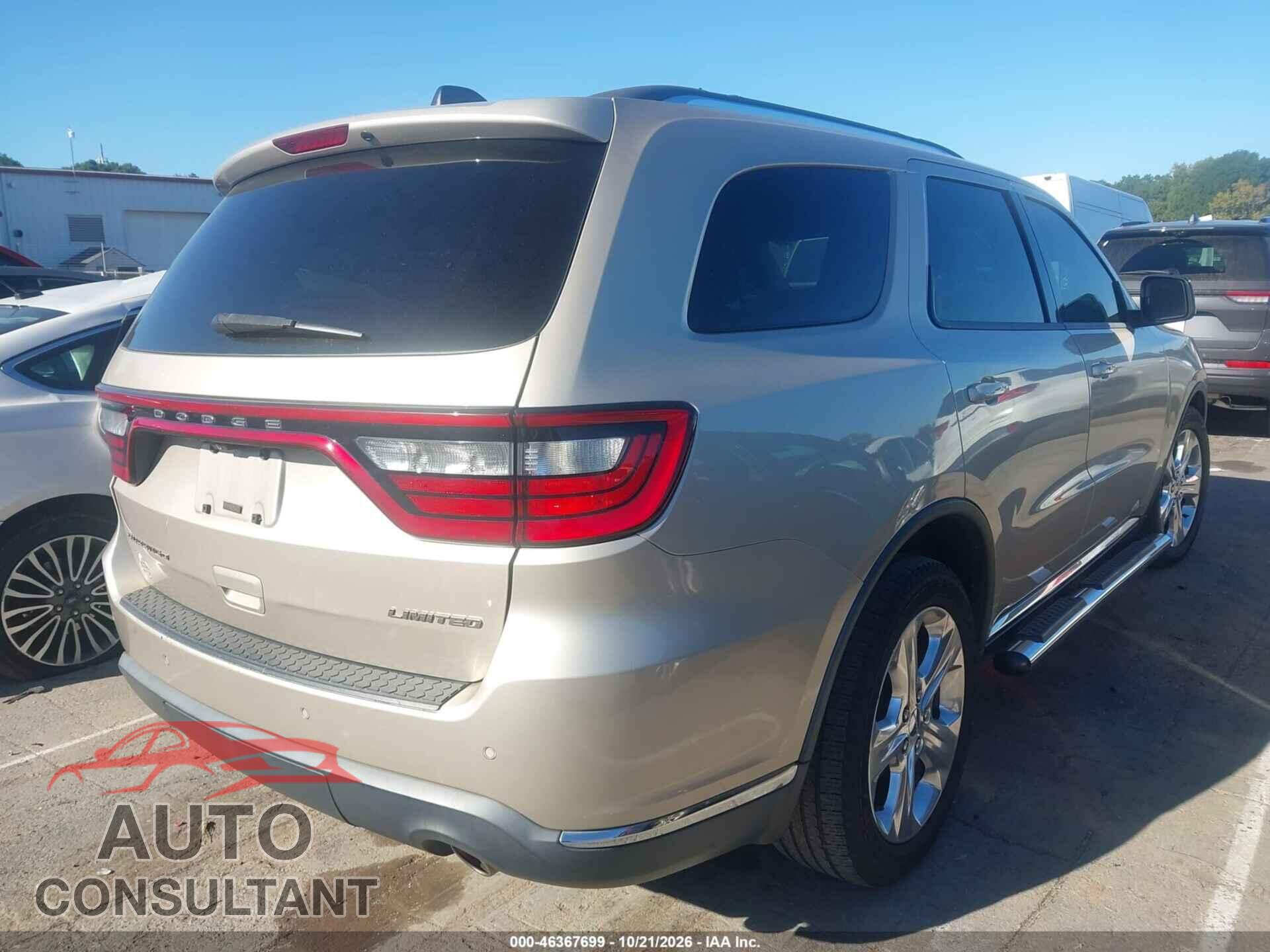 DODGE DURANGO 2014 - 1C4RDHDG0EC306817