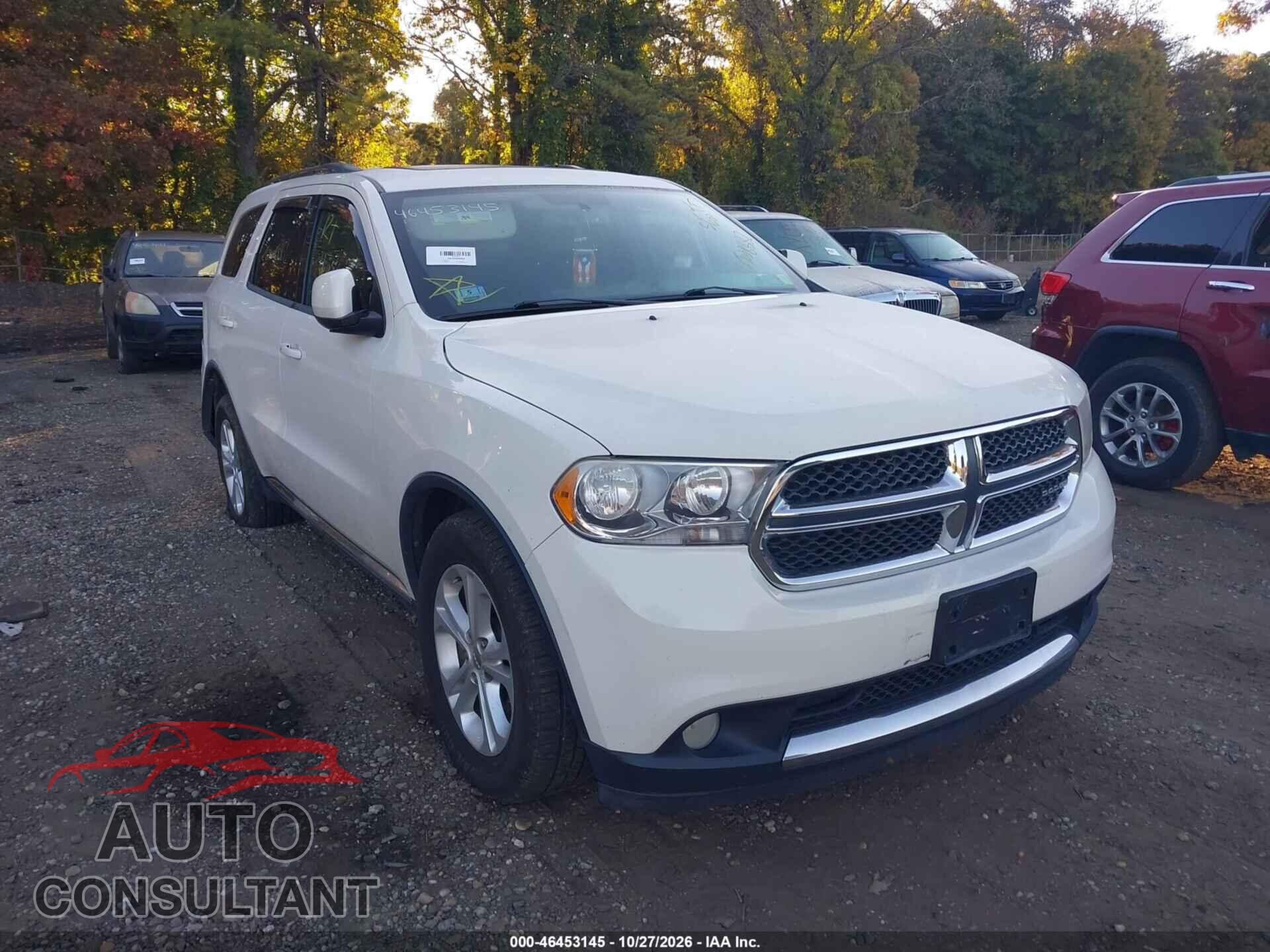 DODGE DURANGO 2012 - 1C4RDJDG0CC158804