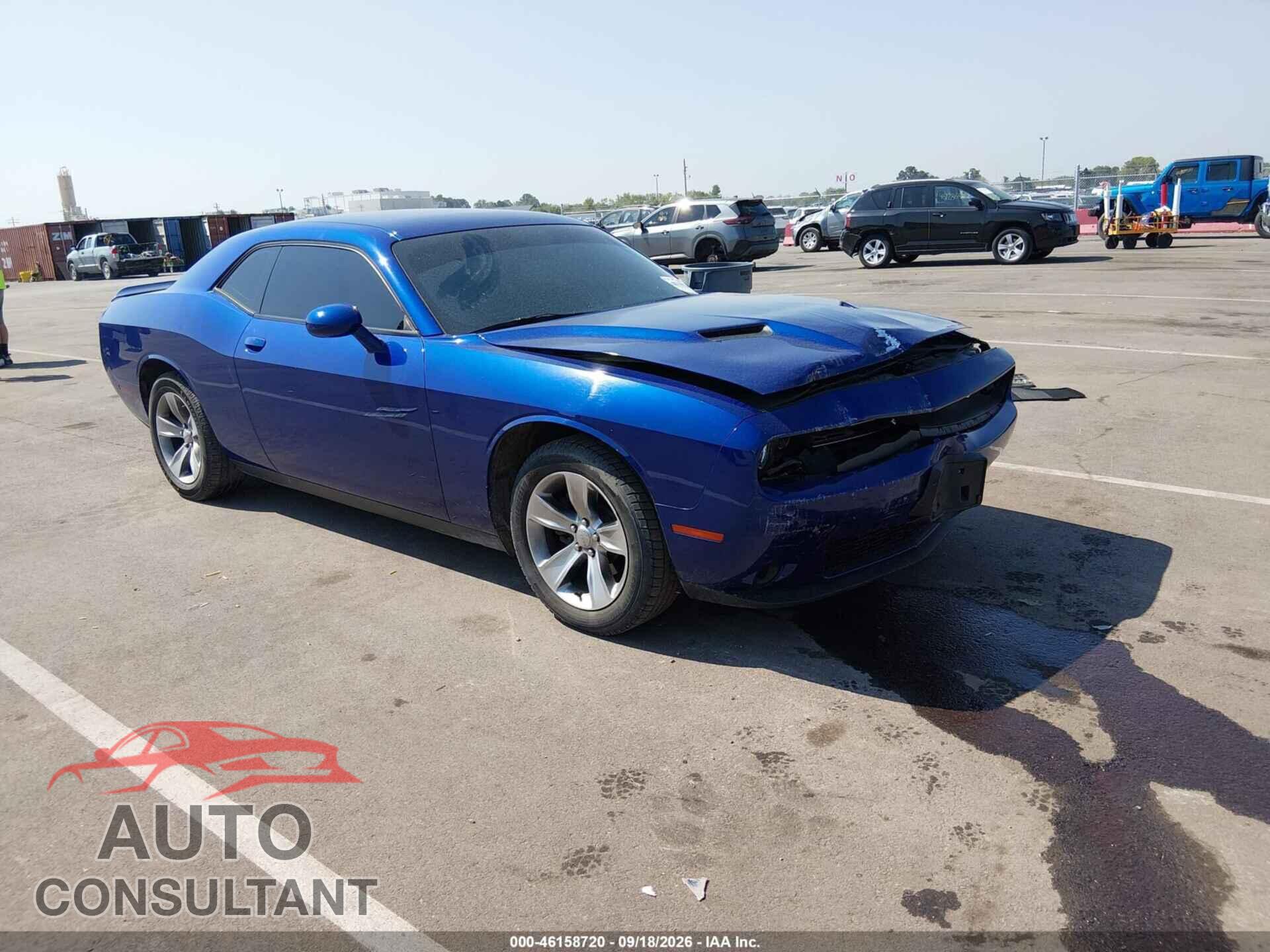 DODGE CHALLENGER 2019 - 2C3CDZAG3KH605361