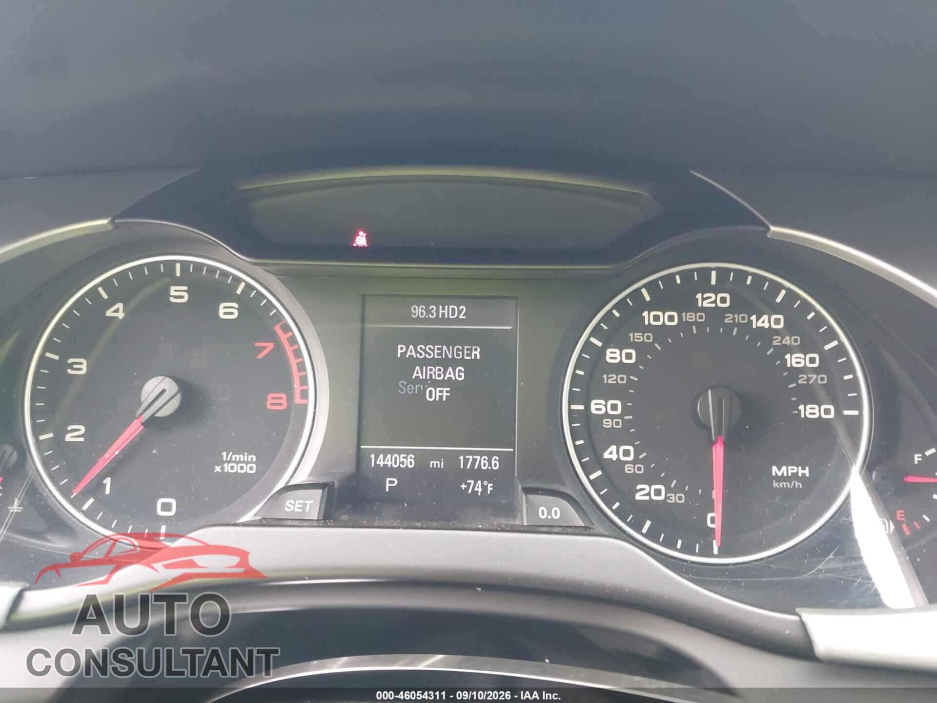 AUDI A4 2012 - WAUEFAFL3CA115683