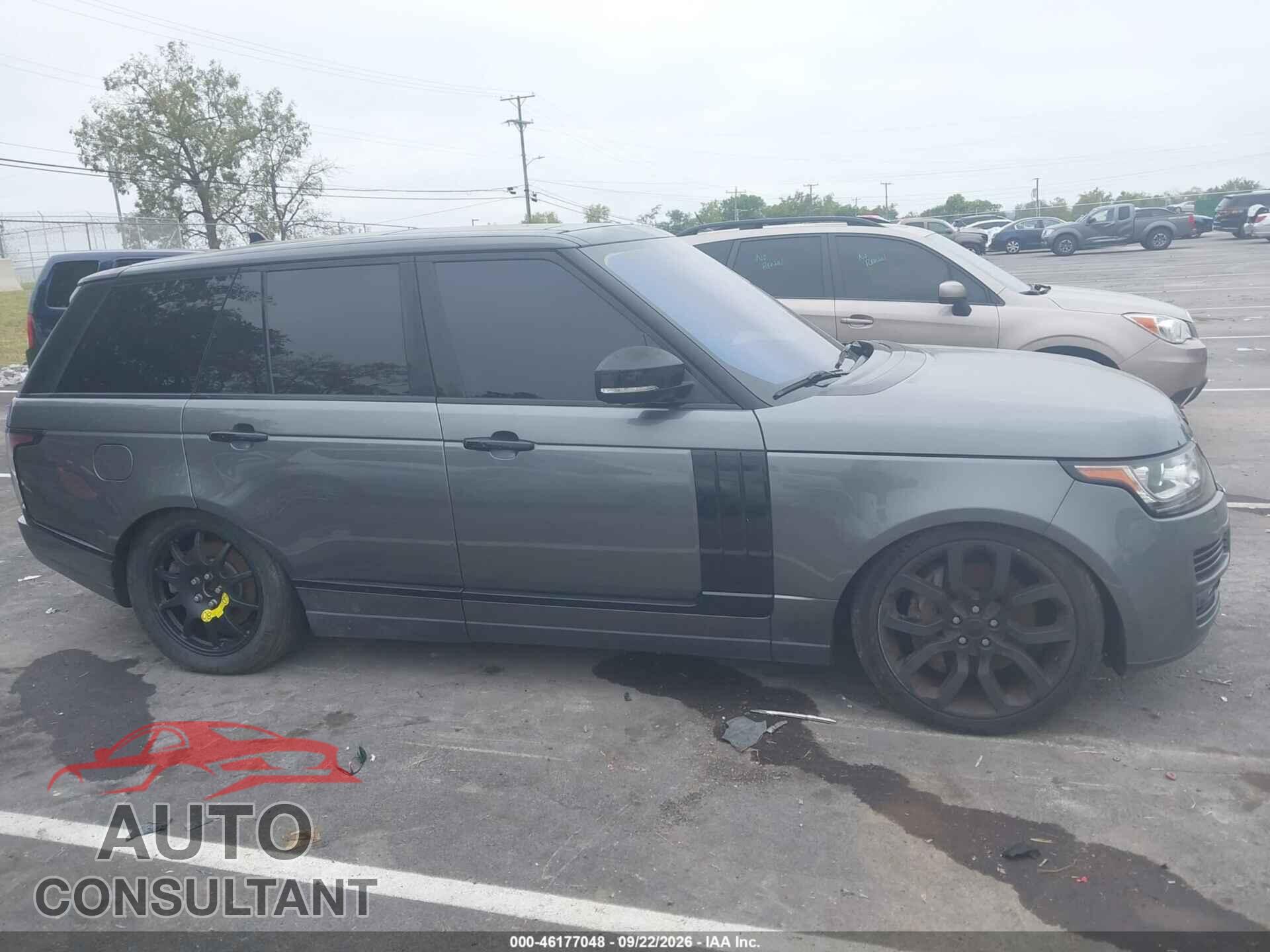 LAND ROVER RANGE ROVER 2016 - SALGS2EF9GA266762