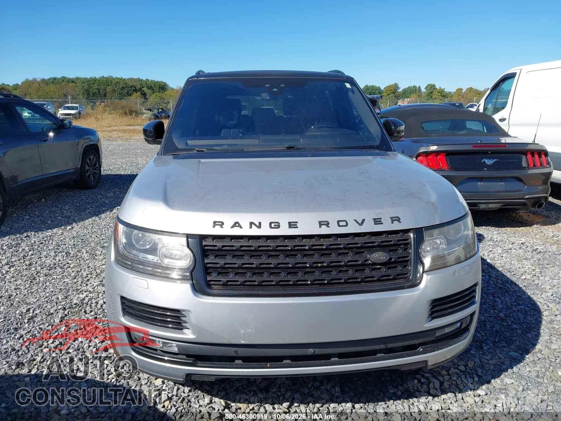 LAND ROVER RANGE ROVER 2017 - SALGS5FE9HA329772