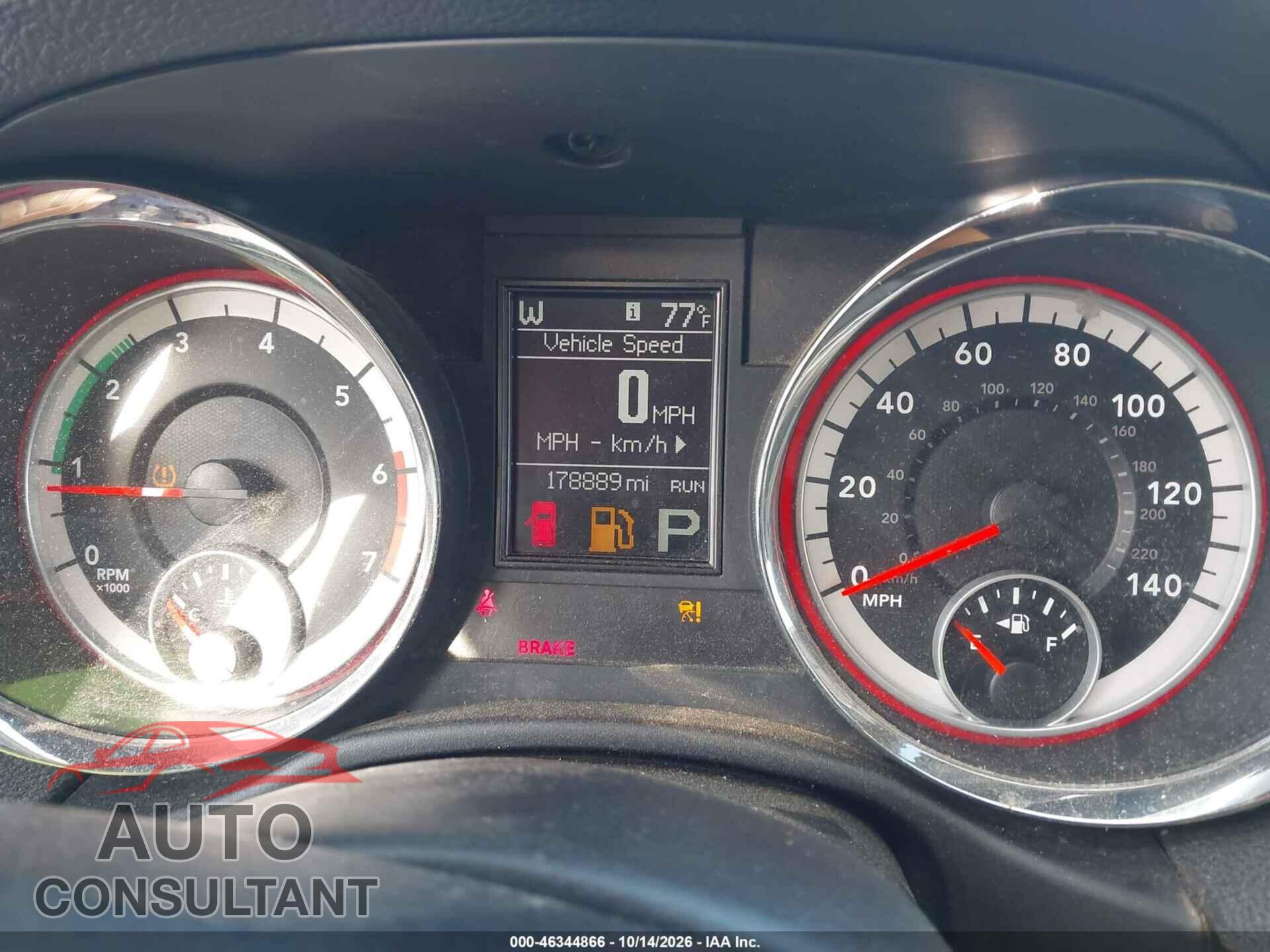 DODGE DURANGO 2011 - 1D4SE5GT1BC652041