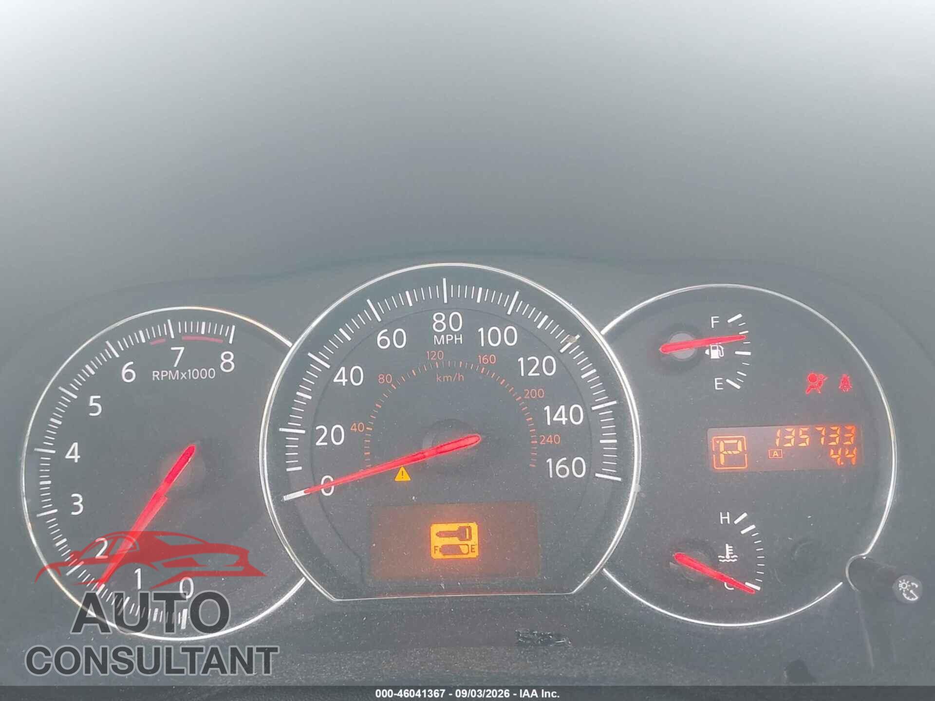 NISSAN MAXIMA 2009 - 1N4AA51E89C843809
