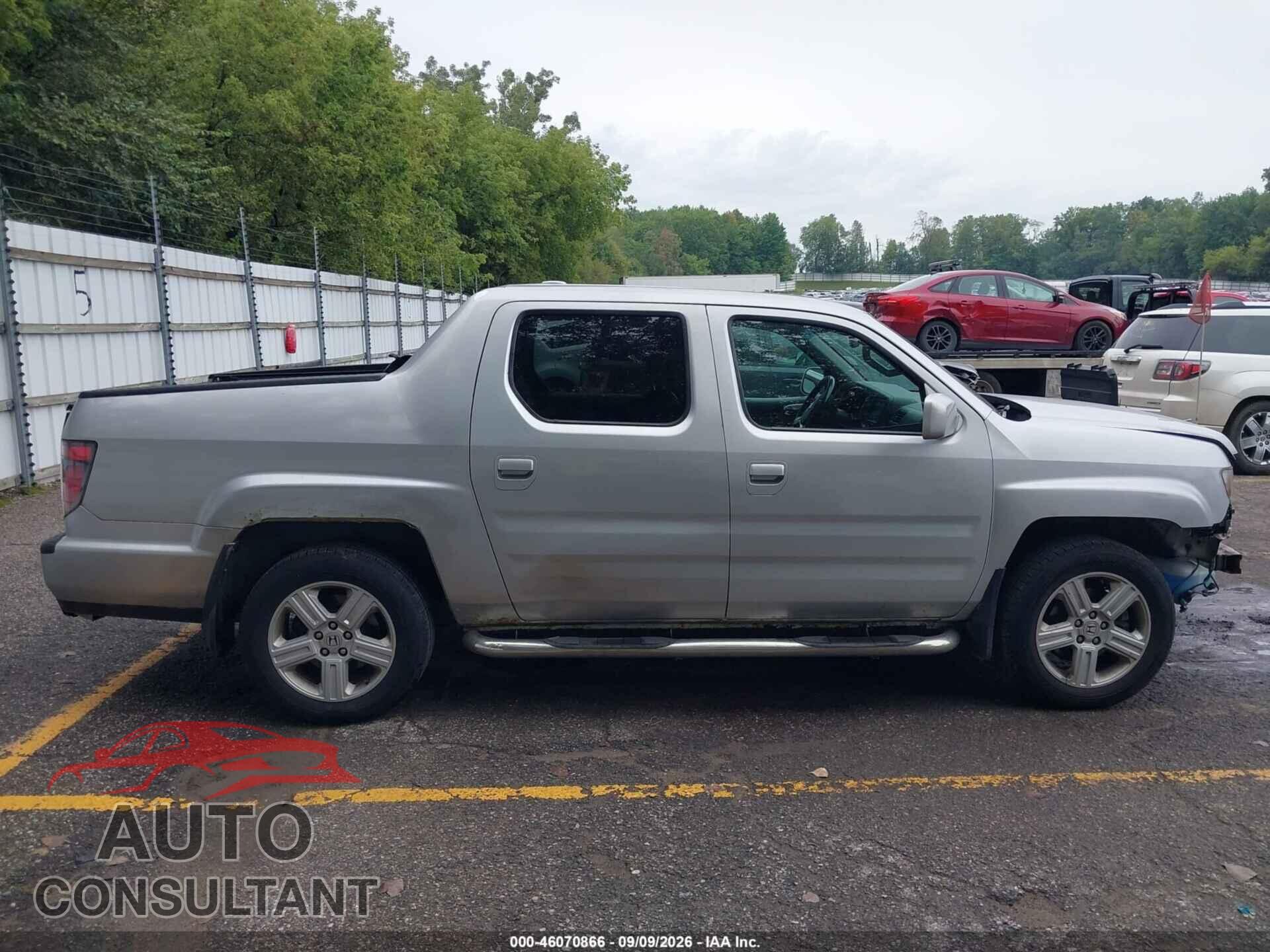 HONDA RIDGELINE 2013 - 5FPYK1F54DB502000
