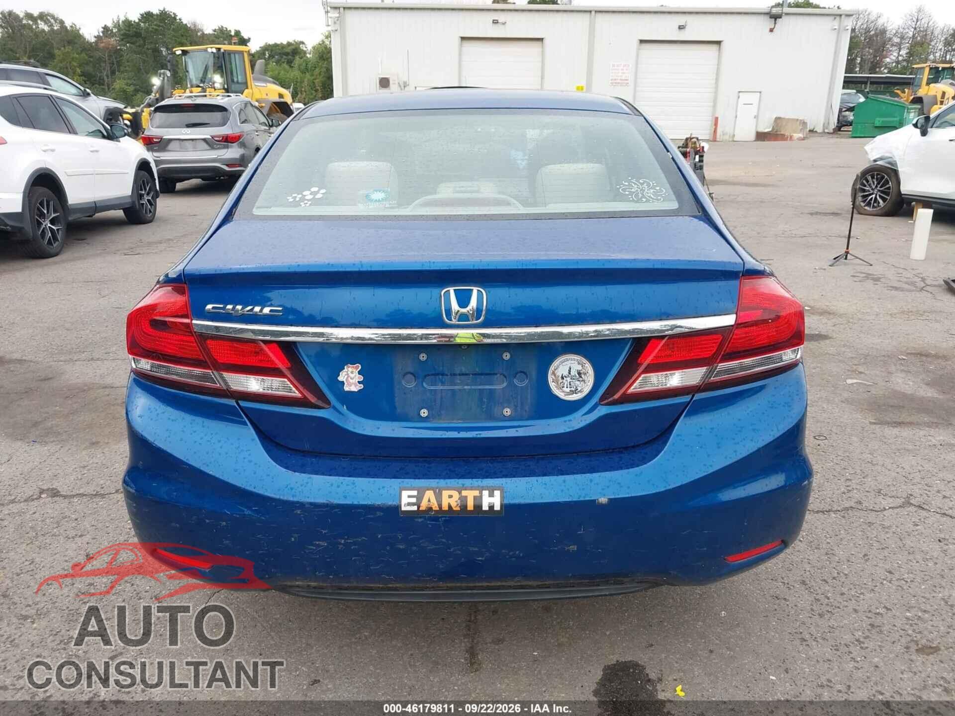 HONDA CIVIC 2013 - 19XFB2F5XDE204577