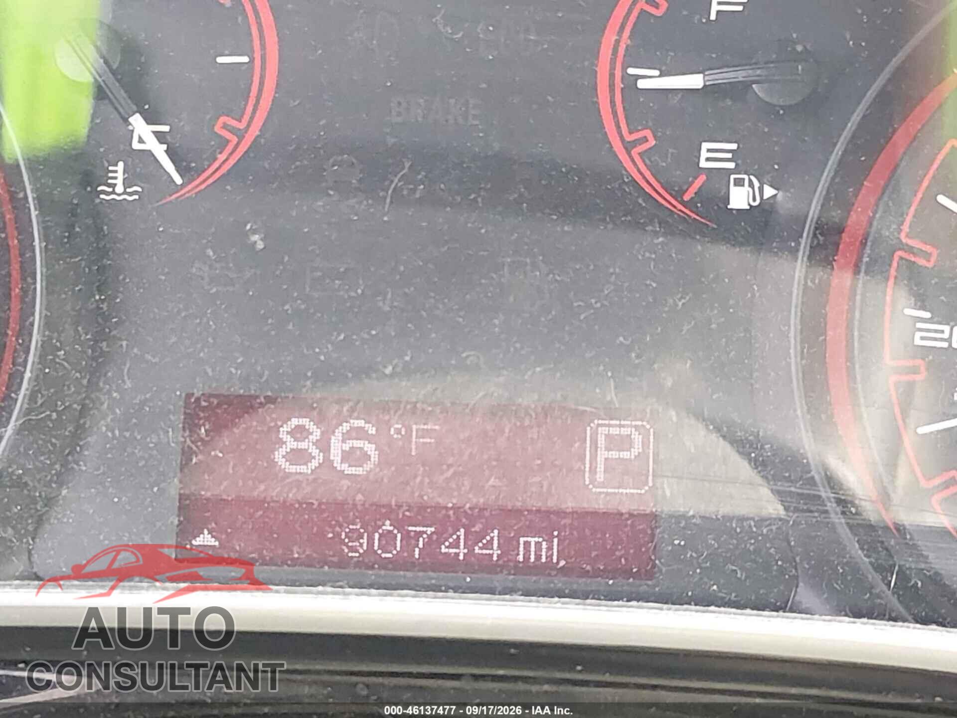 DODGE DART 2013 - 1C3CDFBA8DD106256