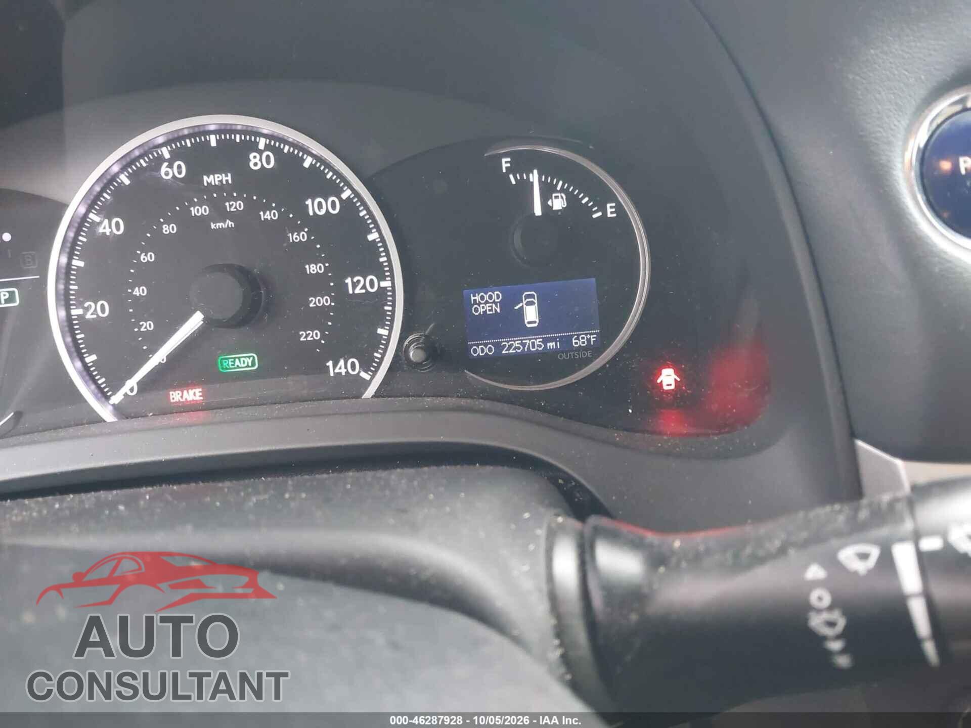 LEXUS CT 200H 2011 - JTHKD5BHXB2003877
