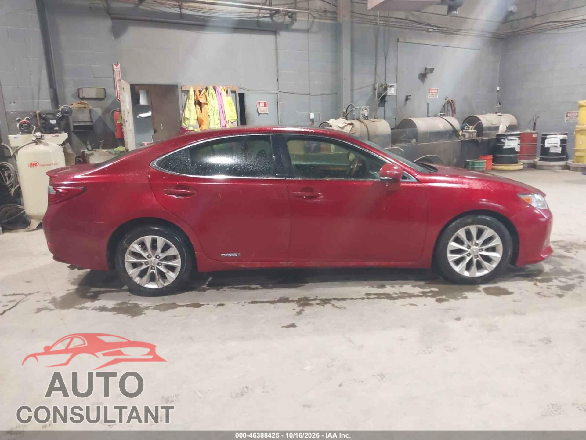LEXUS ES 300H 2013 - JTHBW1GG1D2024915