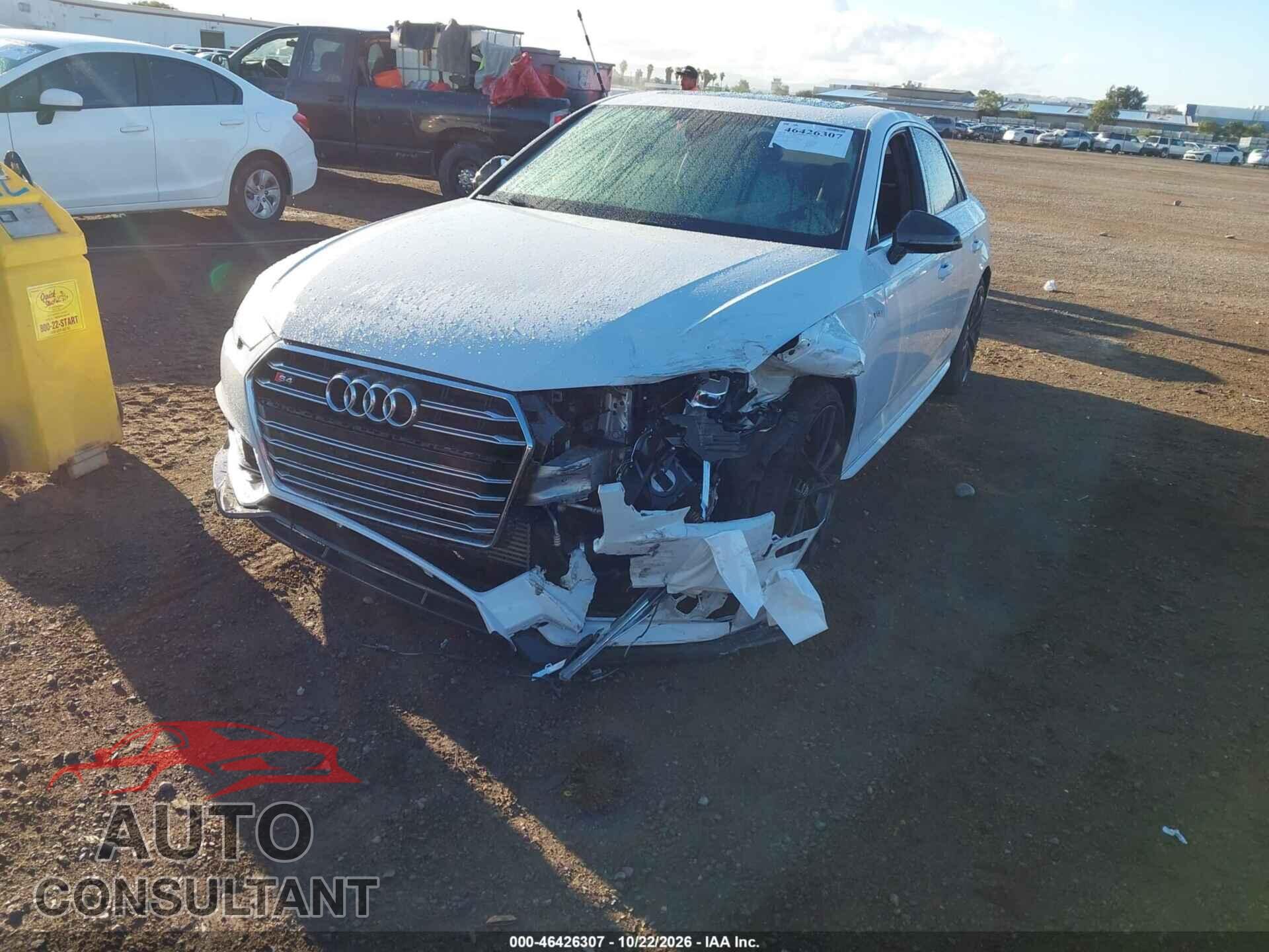 AUDI S4 2018 - WAUB4AF43JA003139