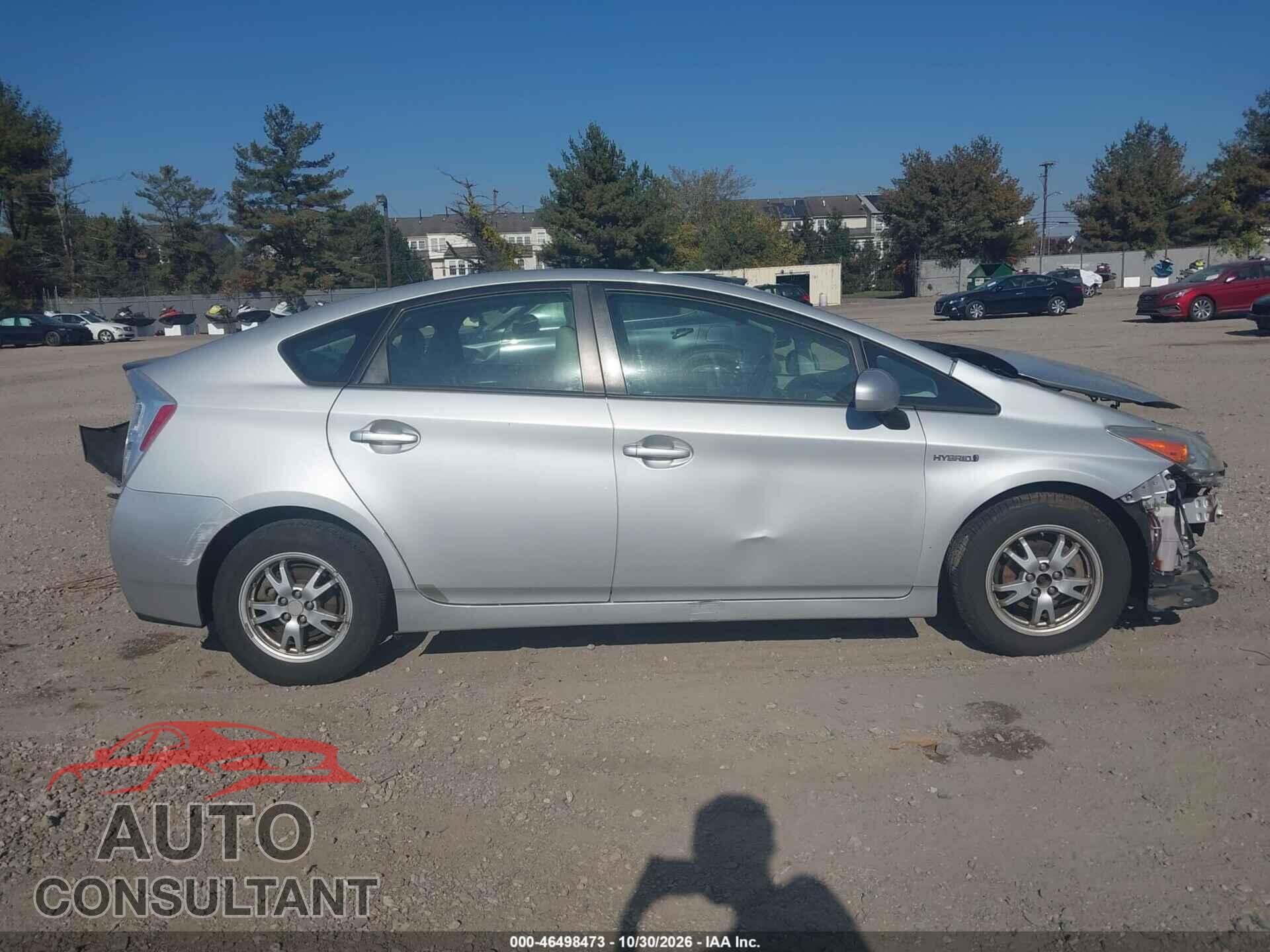 TOYOTA PRIUS 2011 - JTDKN3DU0B0302593