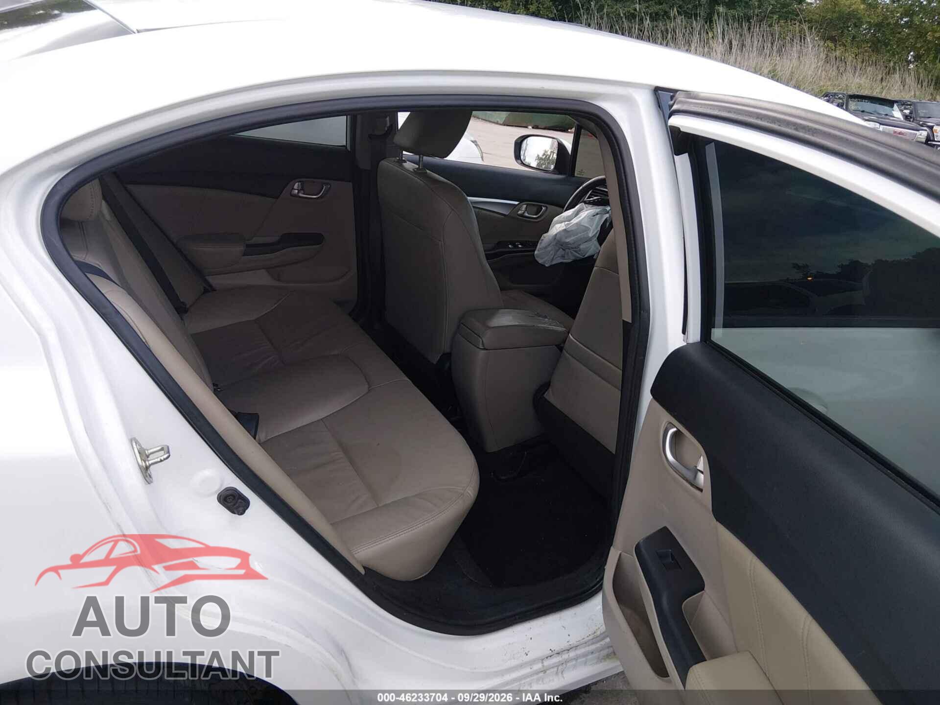 HONDA CIVIC 2014 - 19XFB2F92EE219319