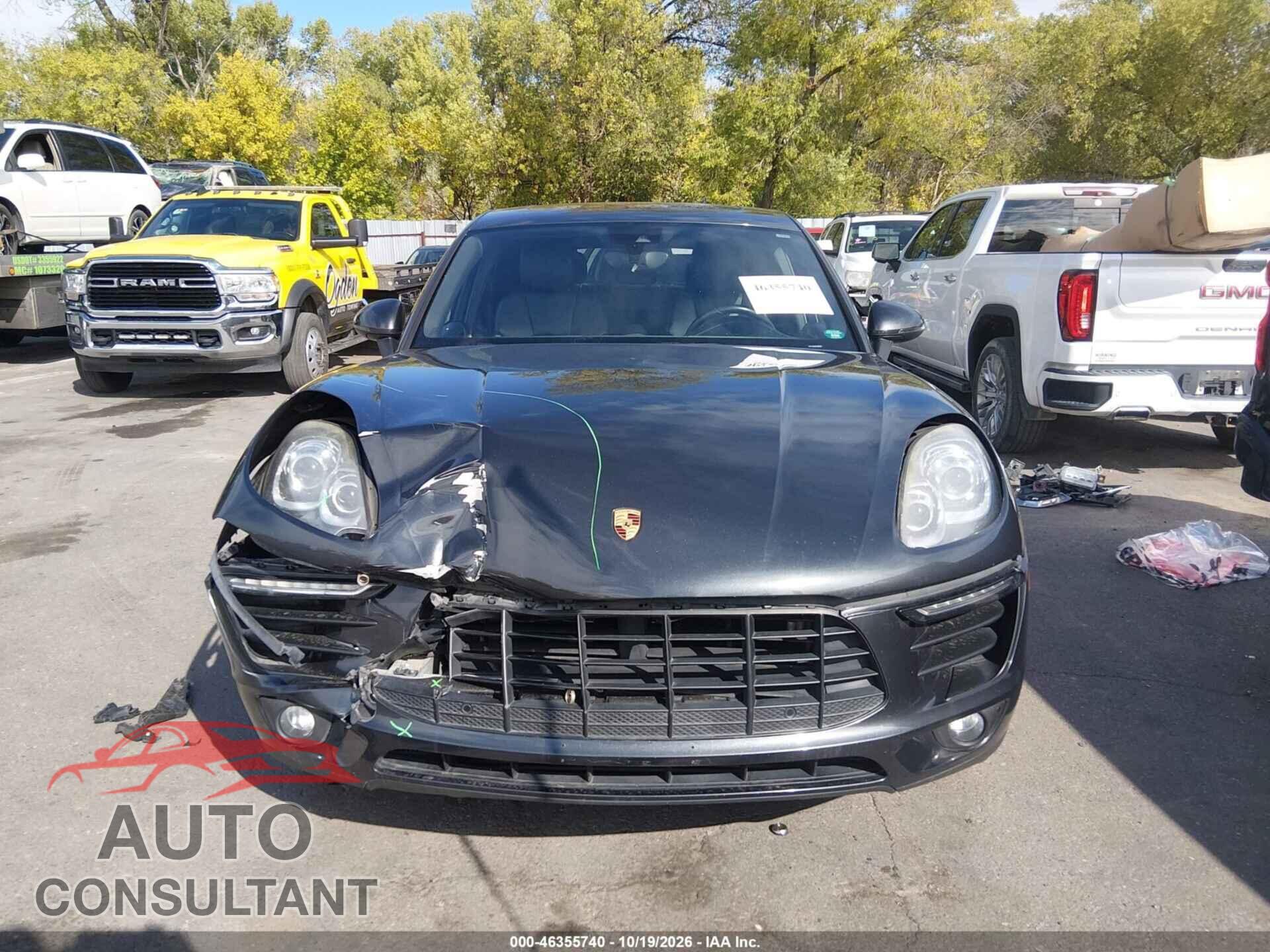 PORSCHE MACAN 2017 - WP1AA2A55HLB00949