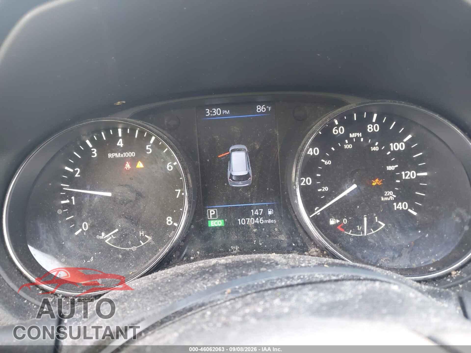 NISSAN ROGUE 2020 - KNMAT2MV9LP542528