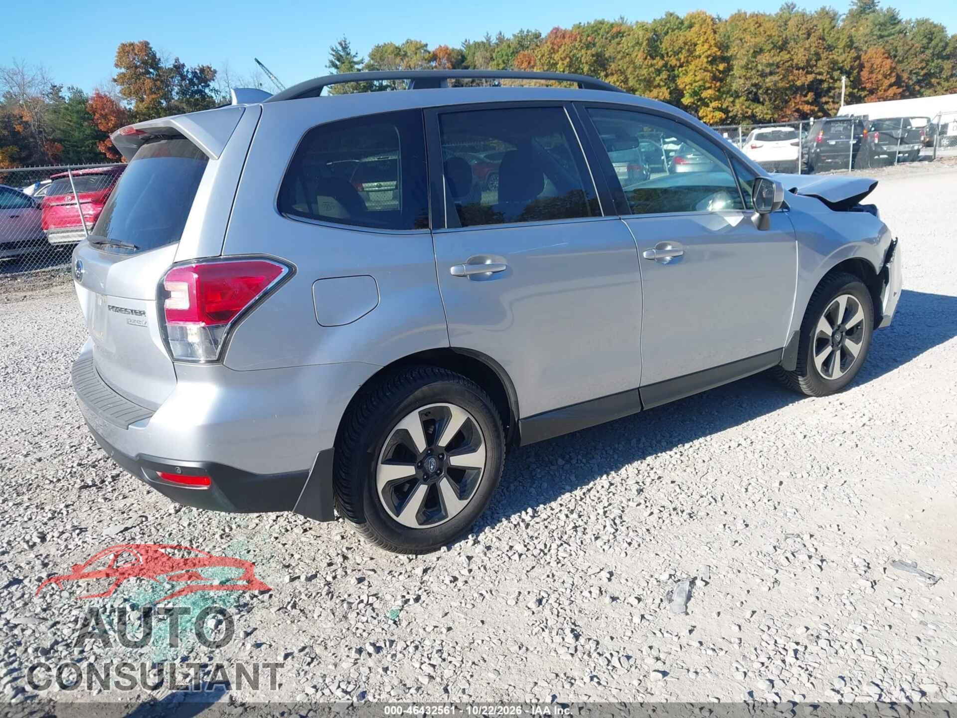 SUBARU FORESTER 2017 - JF2SJARC8HH504805