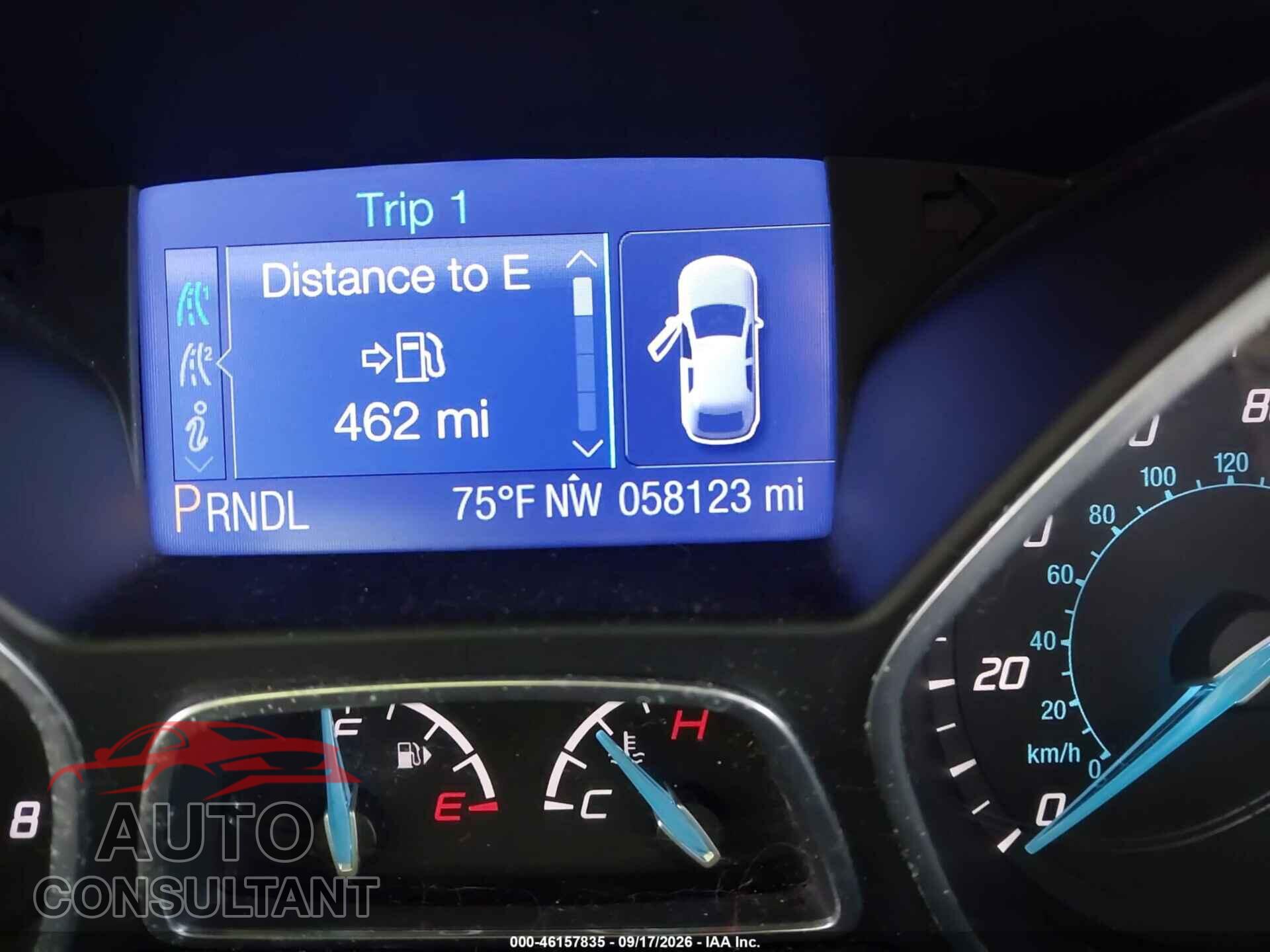 FORD FOCUS 2013 - 1FADP3K29DL224343