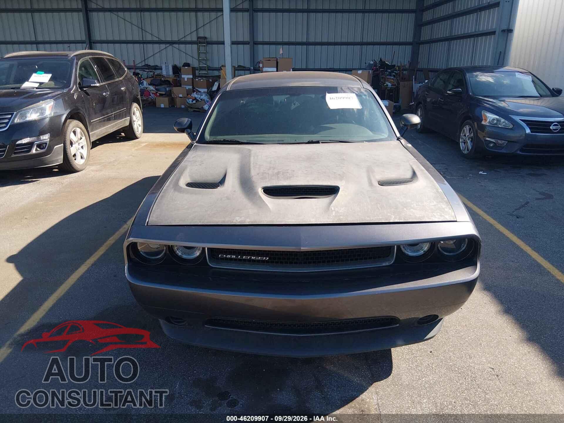 DODGE CHALLENGER 2013 - 2C3CDYAG2DH704492