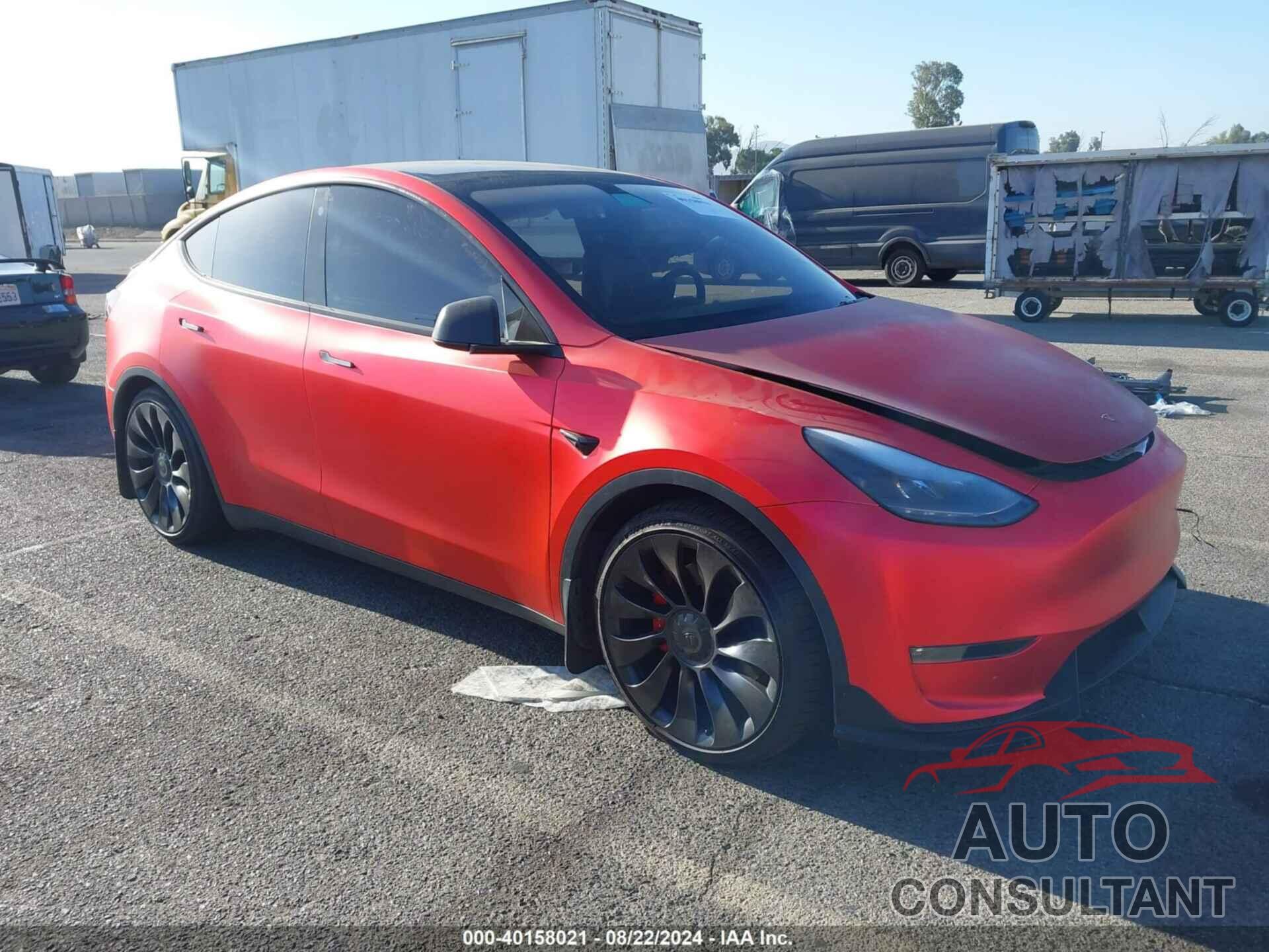 TESLA MODEL Y 2022 - 7SAYGDEF2NF486504