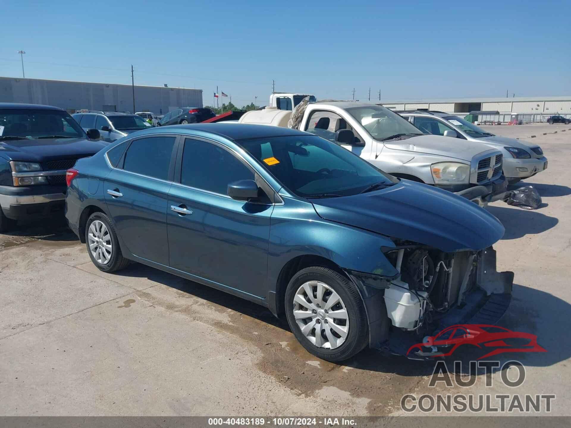 NISSAN SENTRA 2016 - 3N1AB7AP1GY221046