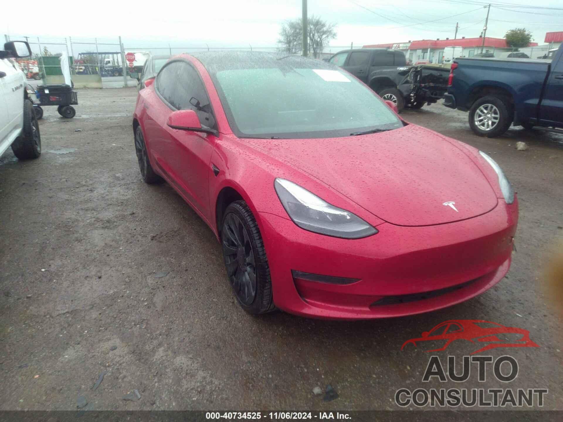 TESLA MODEL 3 2022 - 5YJ3E1EC6NF165731