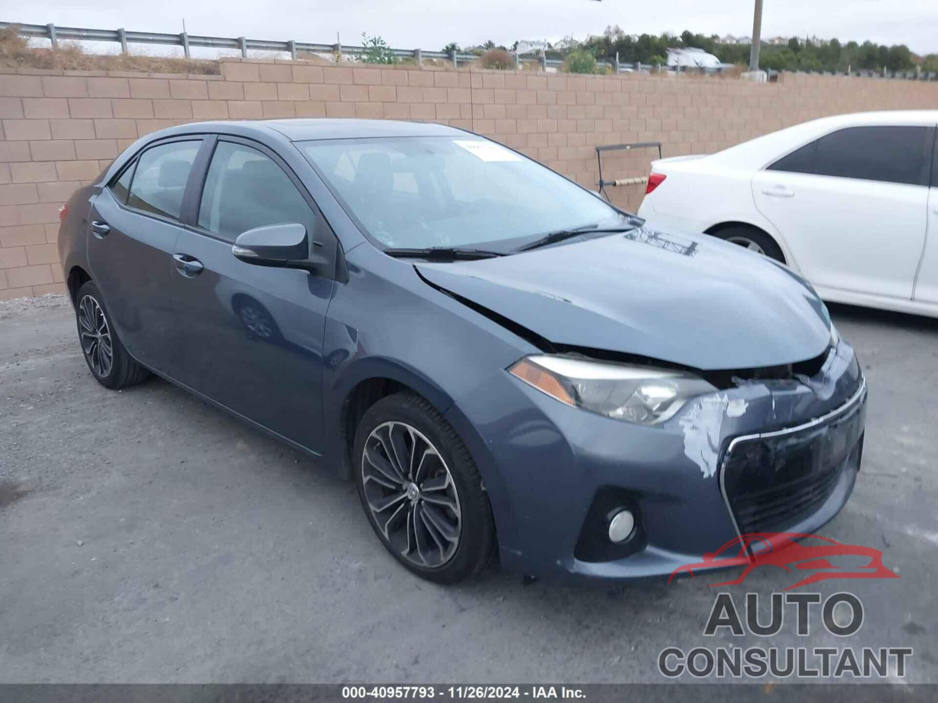 TOYOTA COROLLA 2015 - 2T1BURHE8FC444324