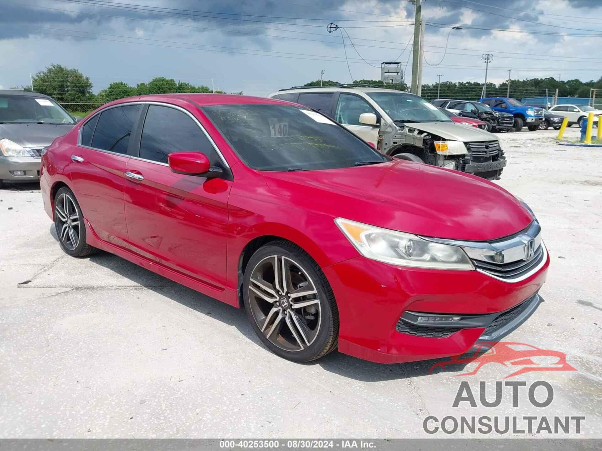 HONDA ACCORD 2016 - 1HGCR2F58GA245877