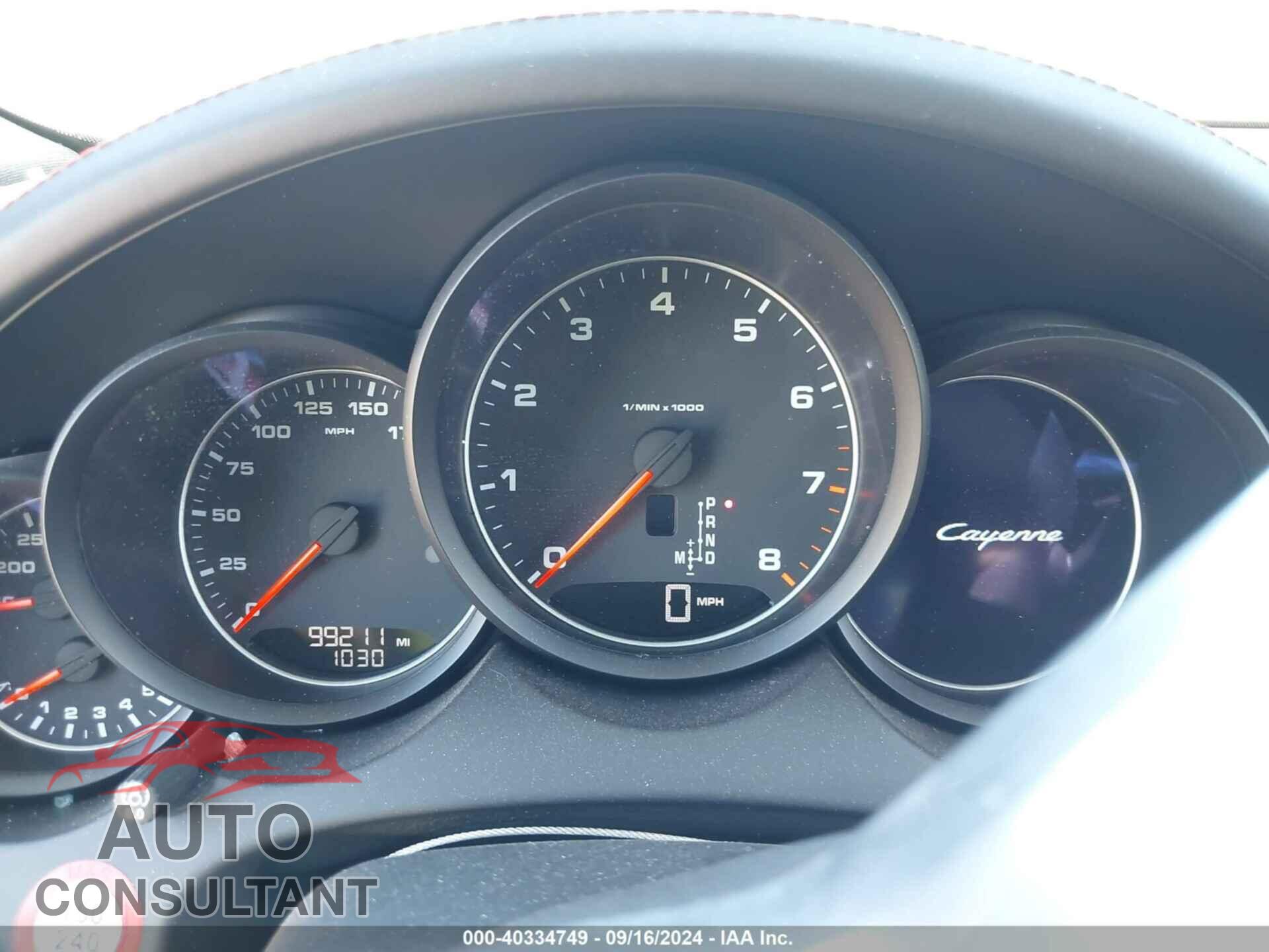 PORSCHE CAYENNE 2016 - WP1AA2A20GLA10788