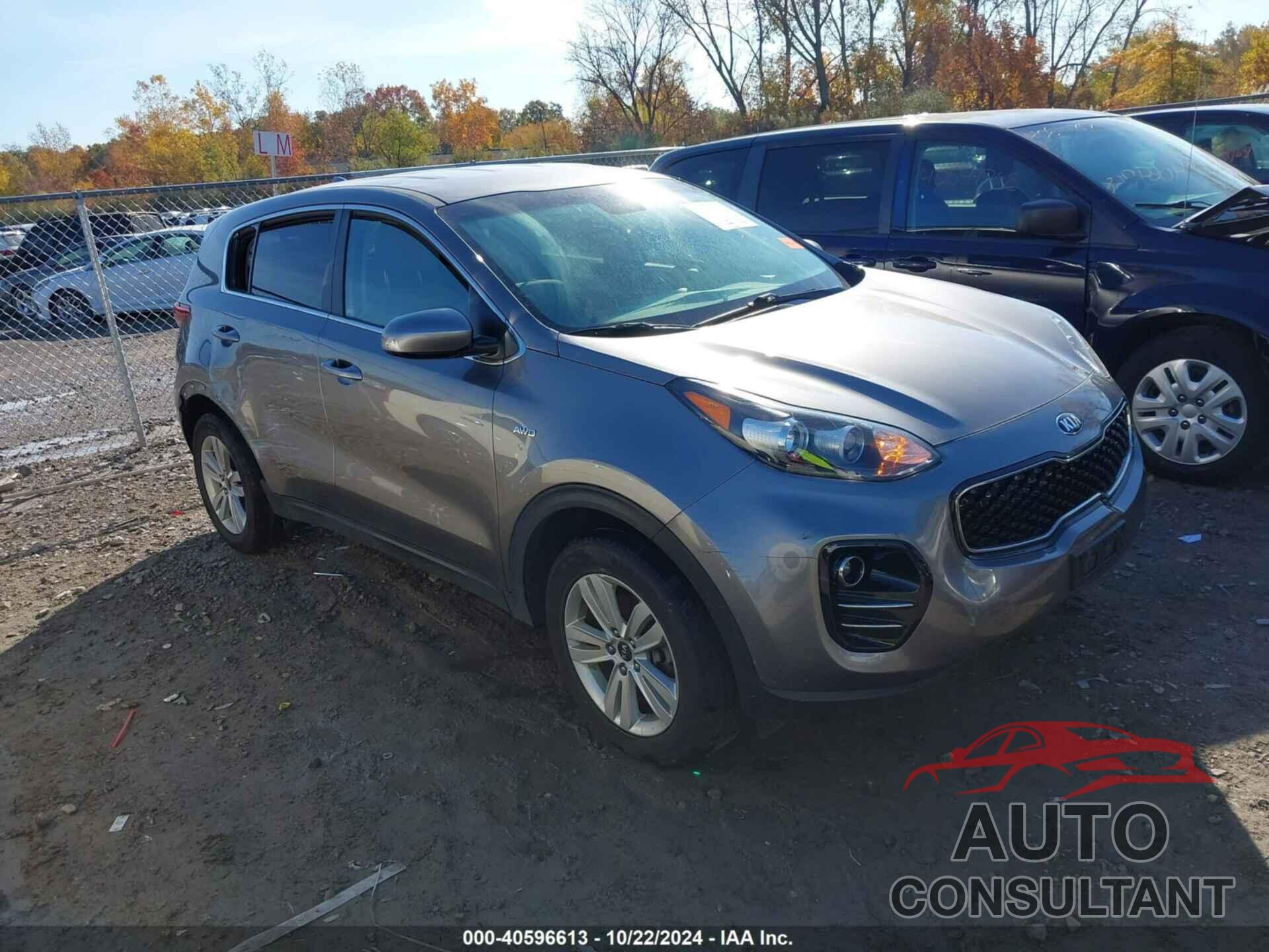 KIA SPORTAGE 2018 - KNDPMCAC1J7489966