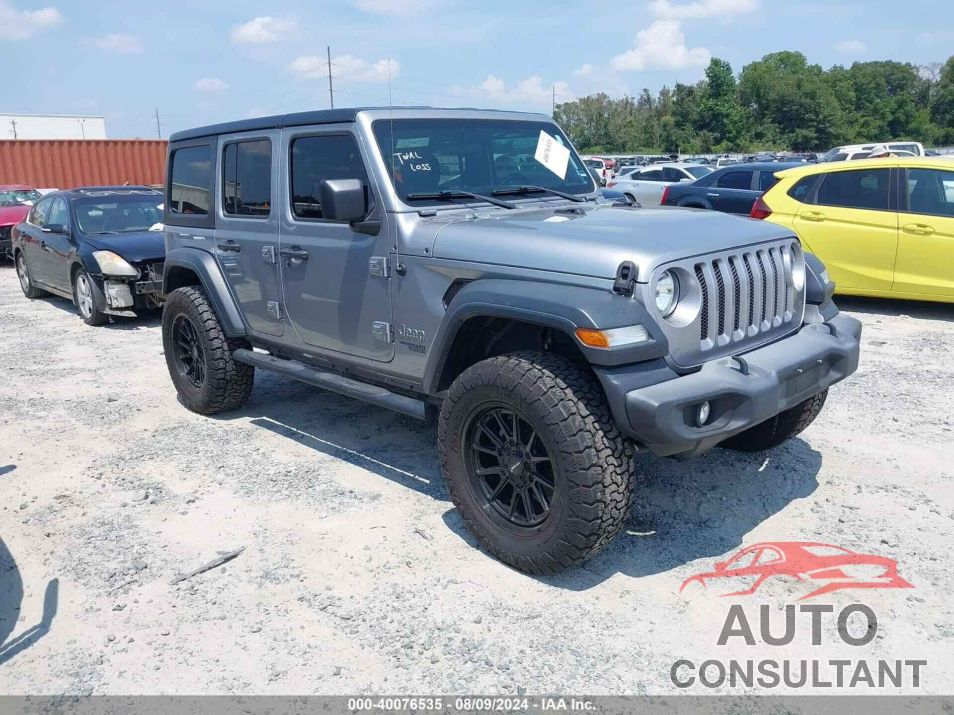 JEEP WRANGLER UNLIMITED 2020 - 1C4HJXDG2LW298200