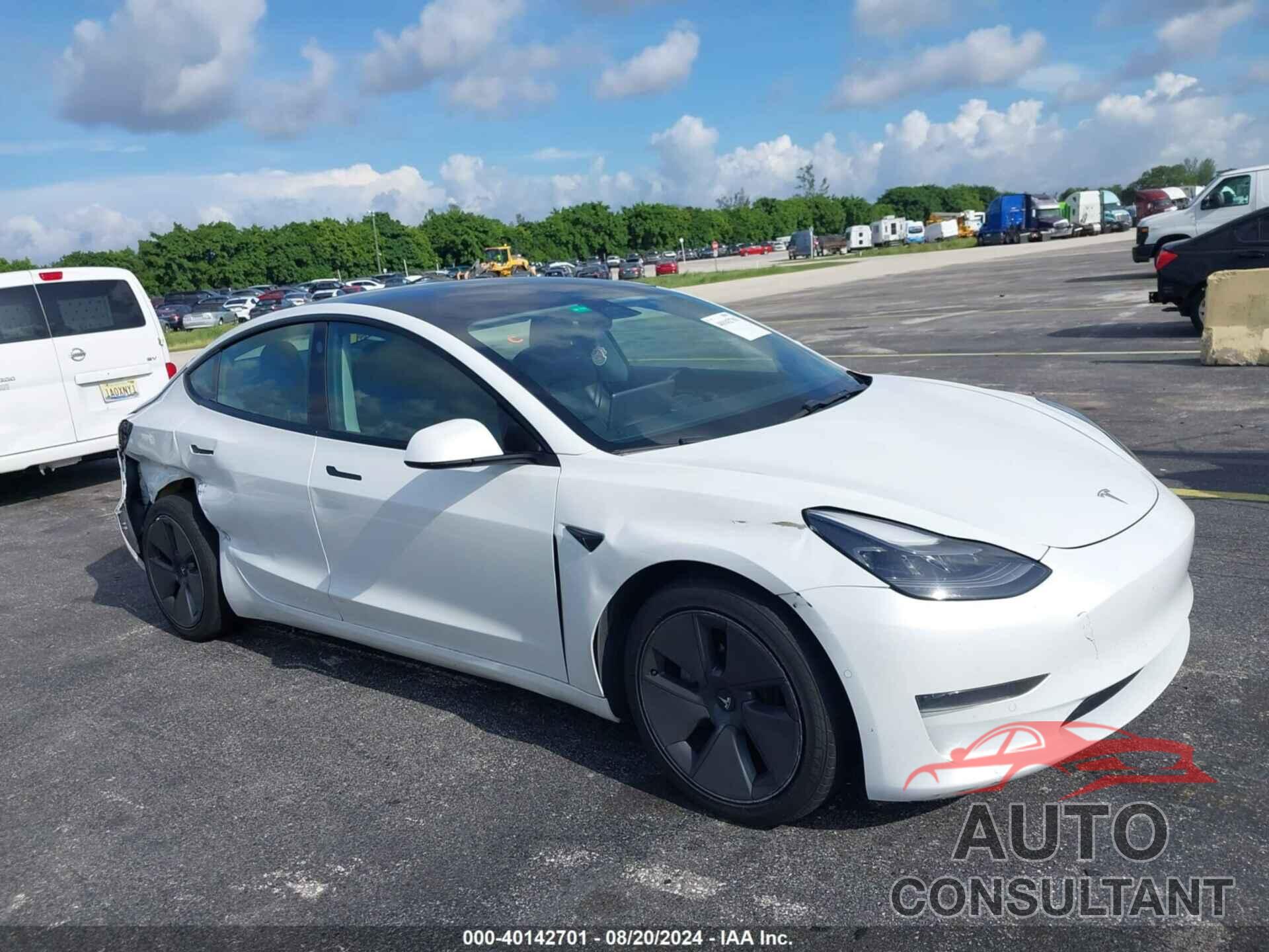 TESLA MODEL 3 2021 - 5YJ3E1EA5MF987109