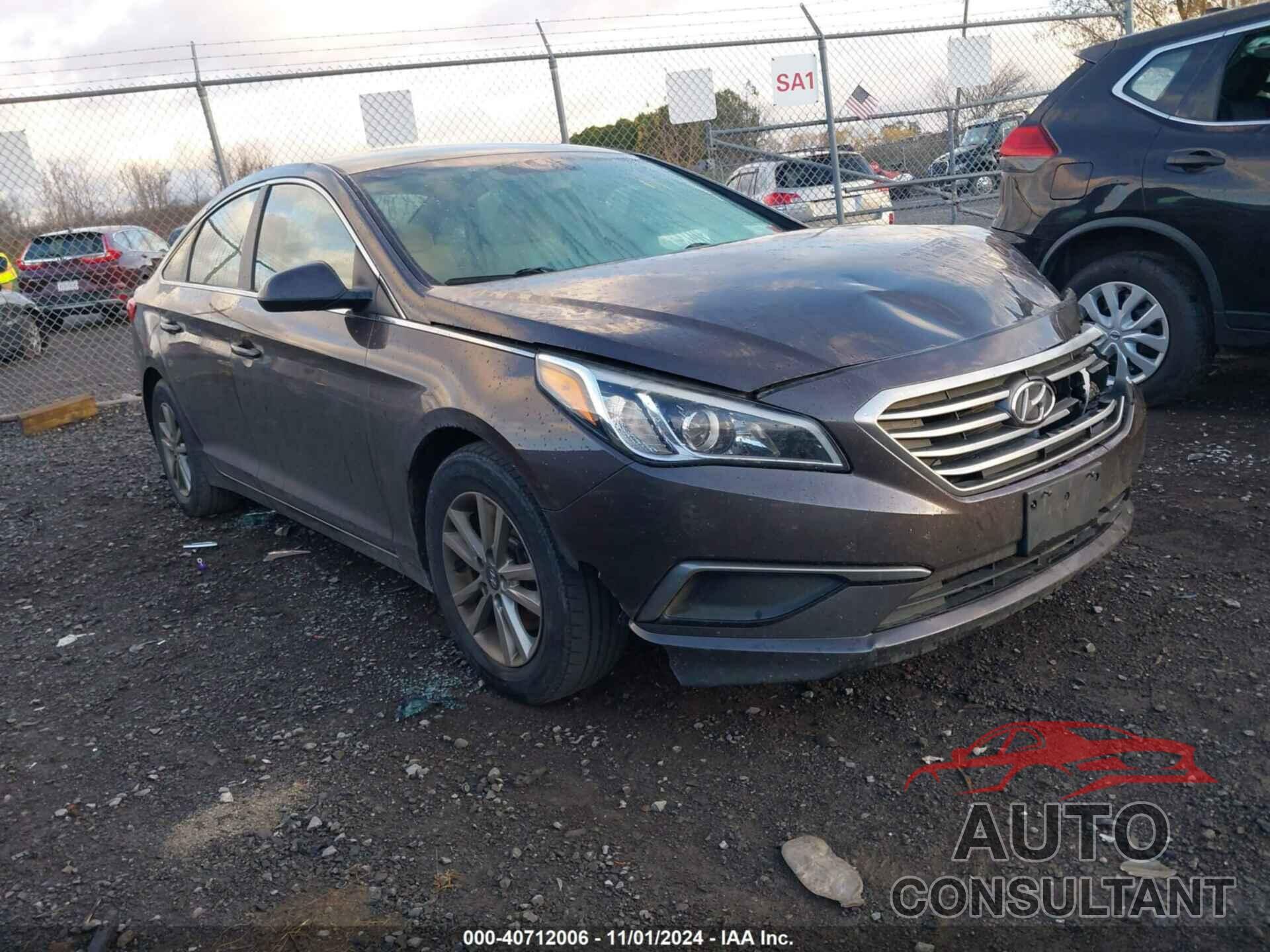 HYUNDAI SONATA 2016 - 5NPE24AF7GH376797