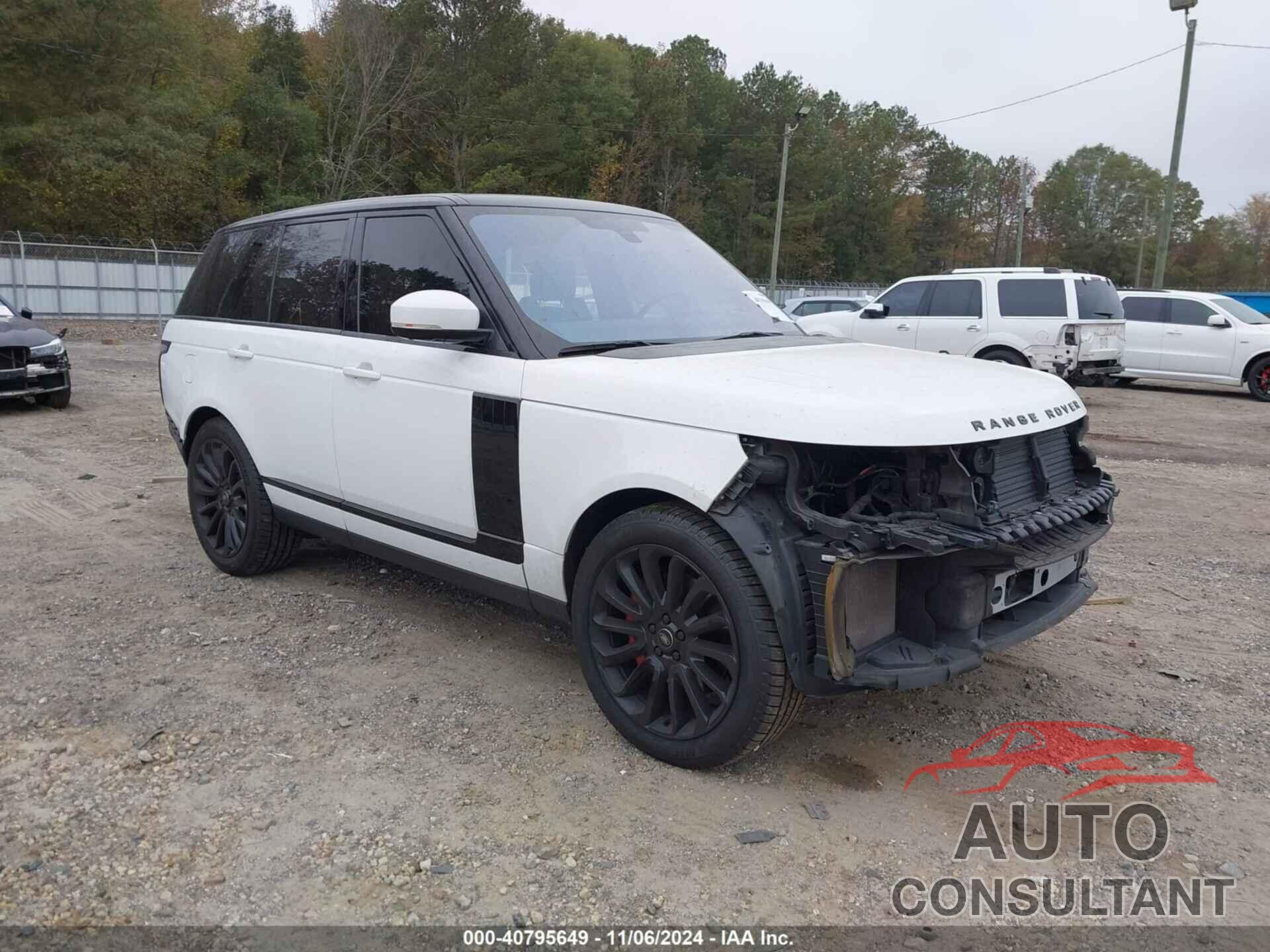 LAND ROVER RANGE ROVER 2016 - SALGS2EF6GA296866