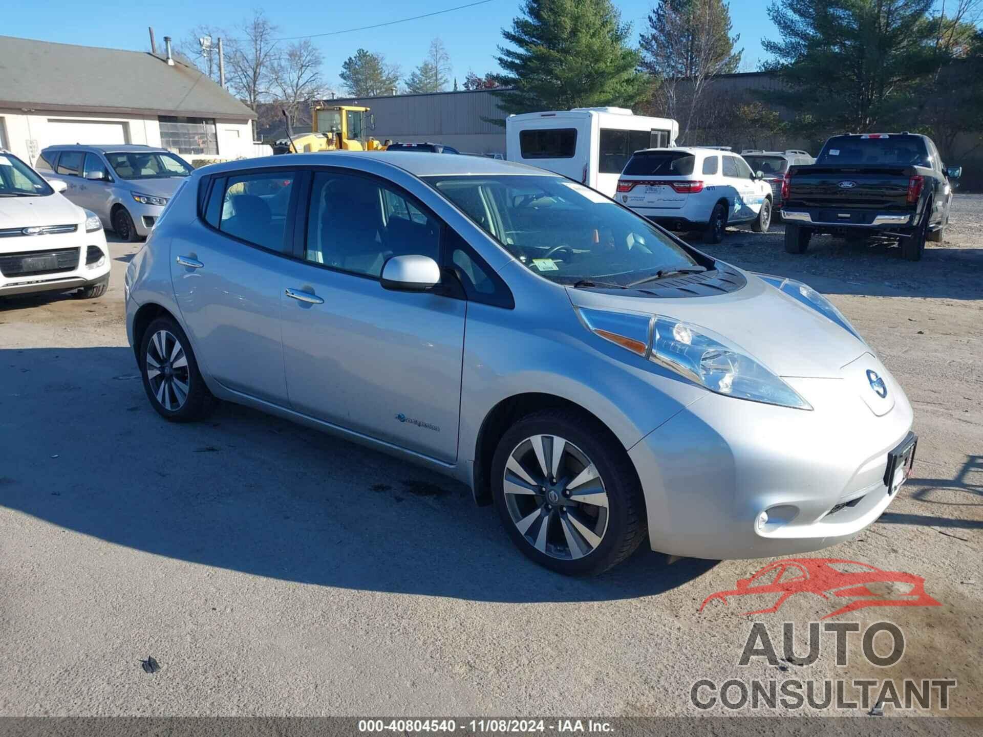 NISSAN LEAF 2017 - 1N4BZ0CP9HC303933