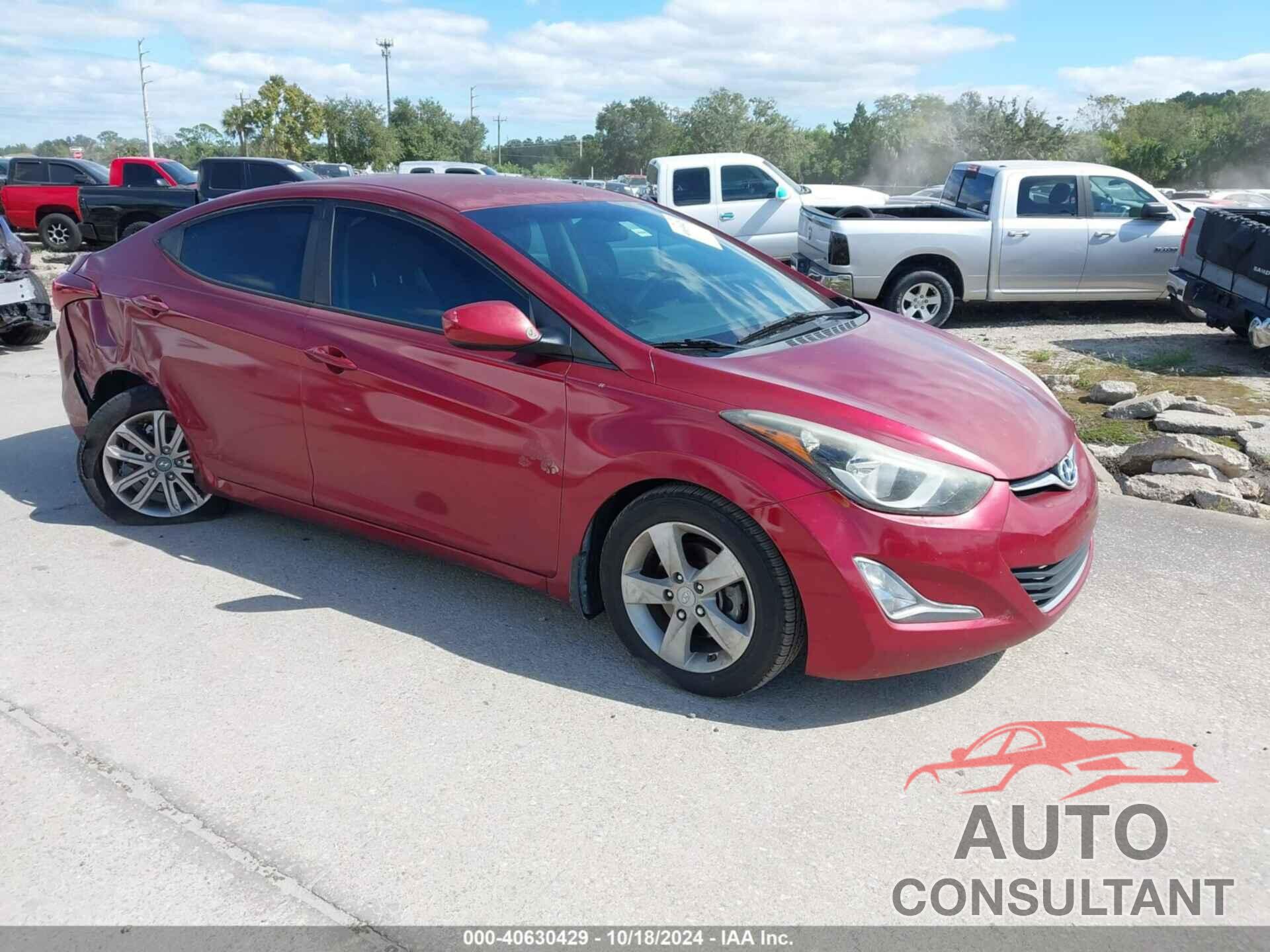 HYUNDAI ELANTRA 2016 - 5NPDH4AE3GH790273