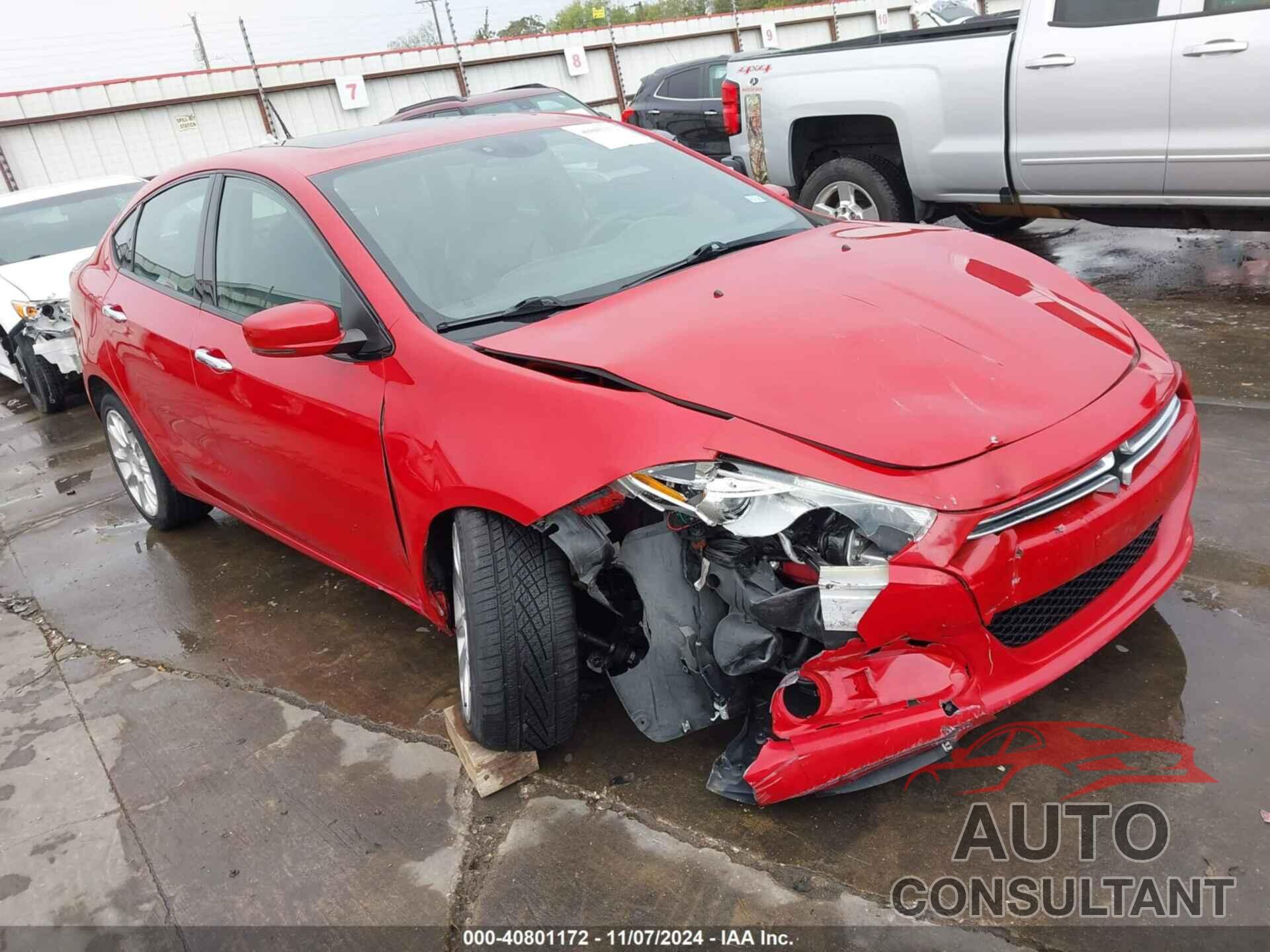 DODGE DART 2013 - 1C3CDFCAXDD323497