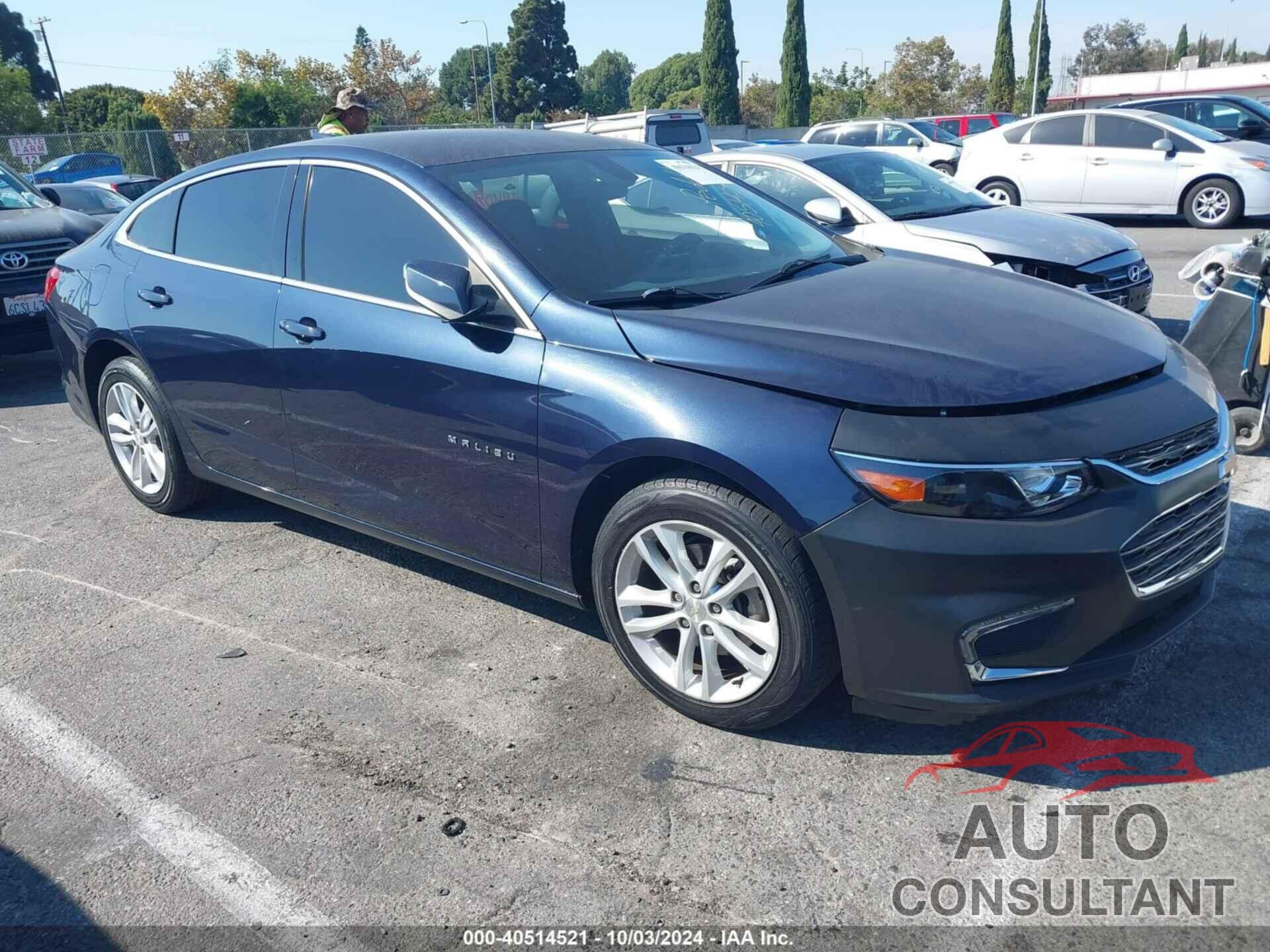 CHEVROLET MALIBU 2016 - 1G1ZE5ST2GF220754