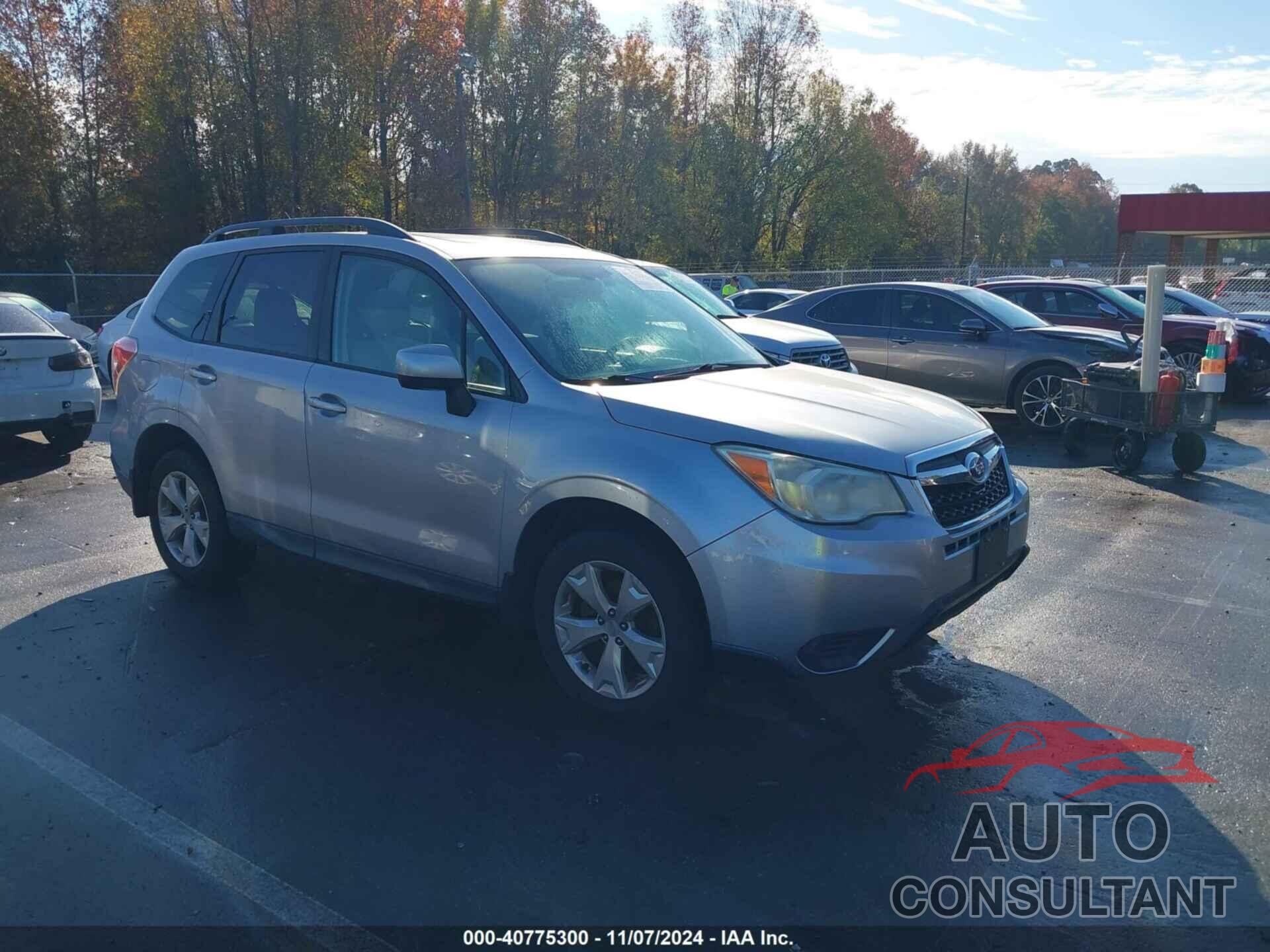 SUBARU FORESTER 2014 - JF2SJAEC3EH551659