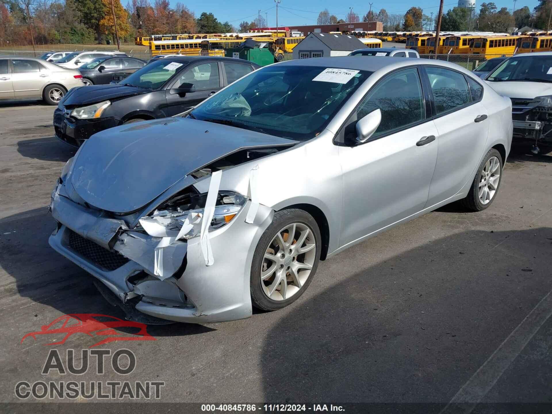 DODGE DART 2013 - 1C3CDFAA5DD175200