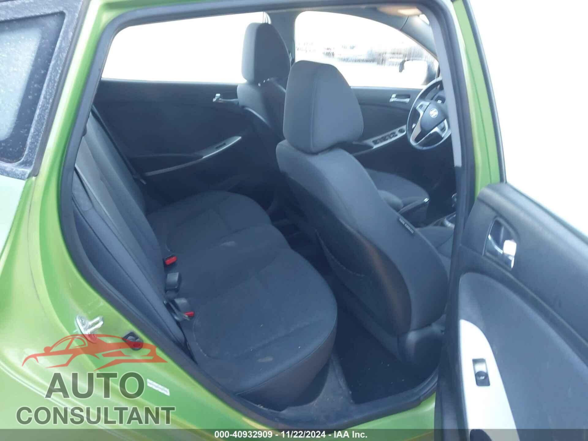 HYUNDAI ACCENT 2014 - KMHCU5AE3EU167635