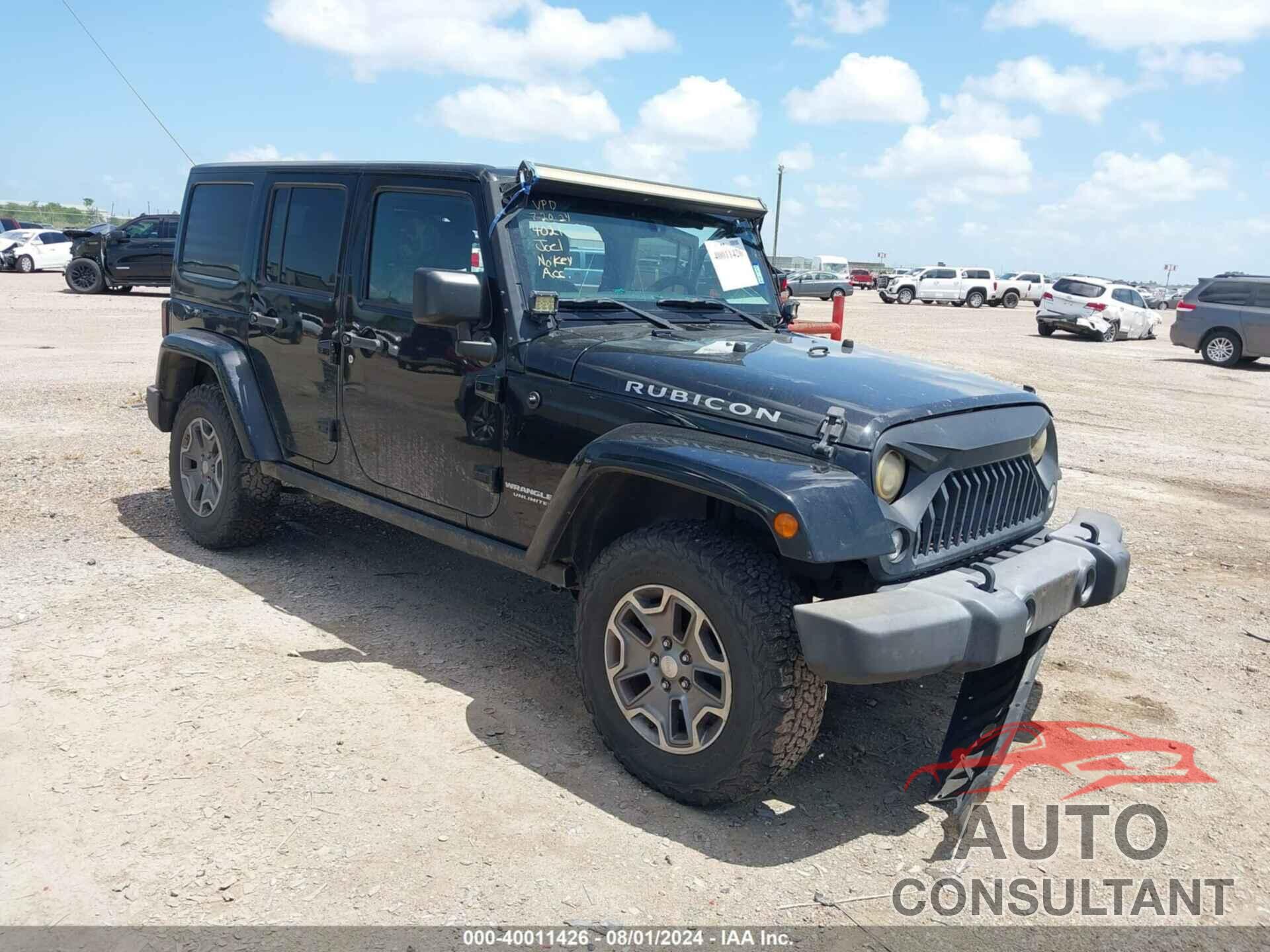 JEEP WRANGLER UNLIMITED 2016 - 1C4HJWFG4GL330546