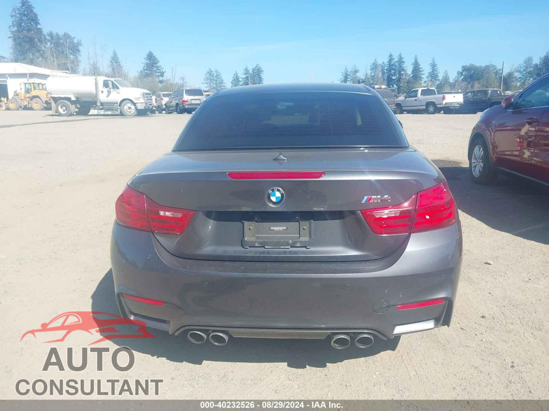 BMW M4 2016 - WBS3U9C56GP970037