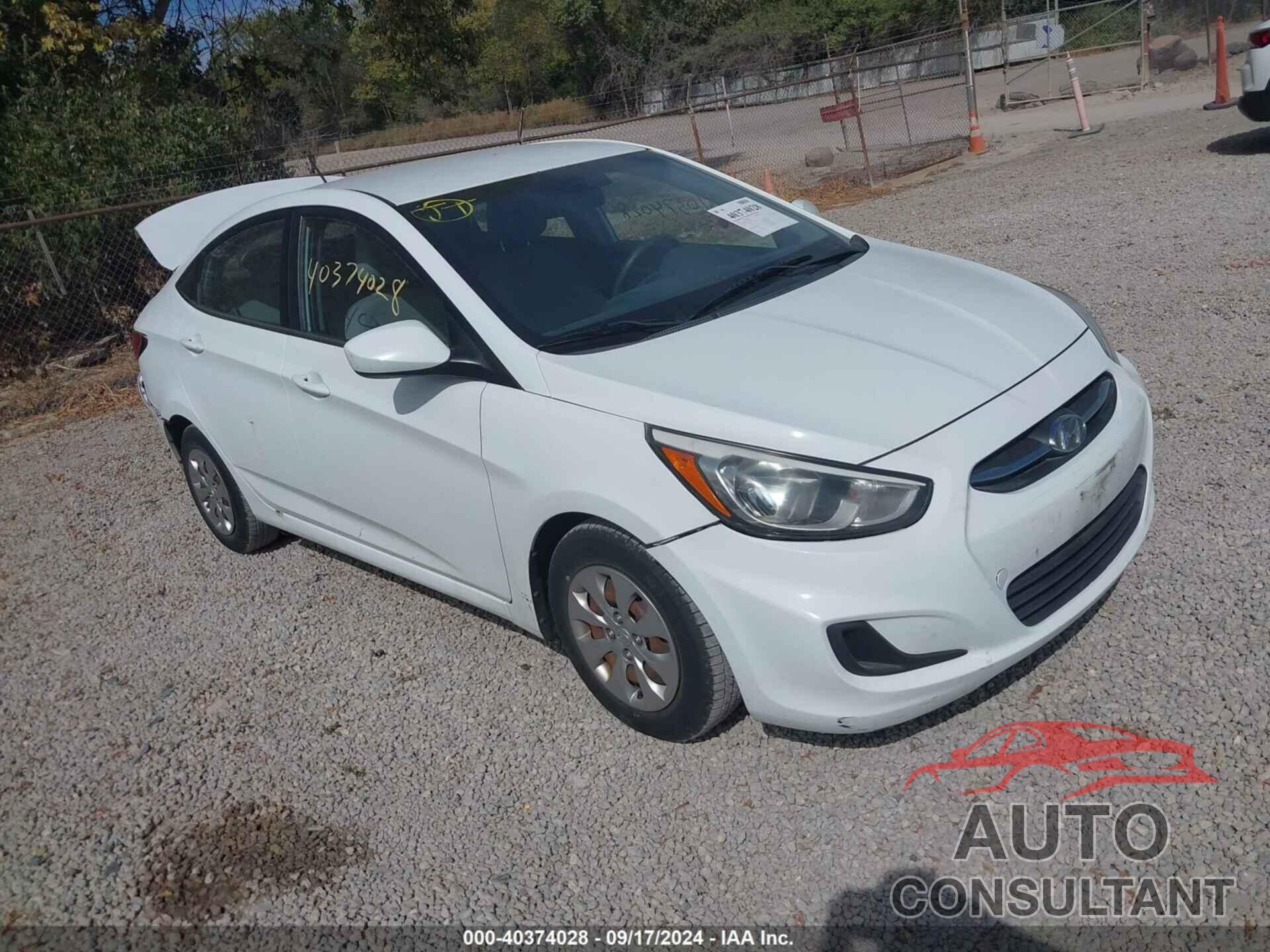 HYUNDAI ACCENT 2016 - KMHCT4AE5GU950763