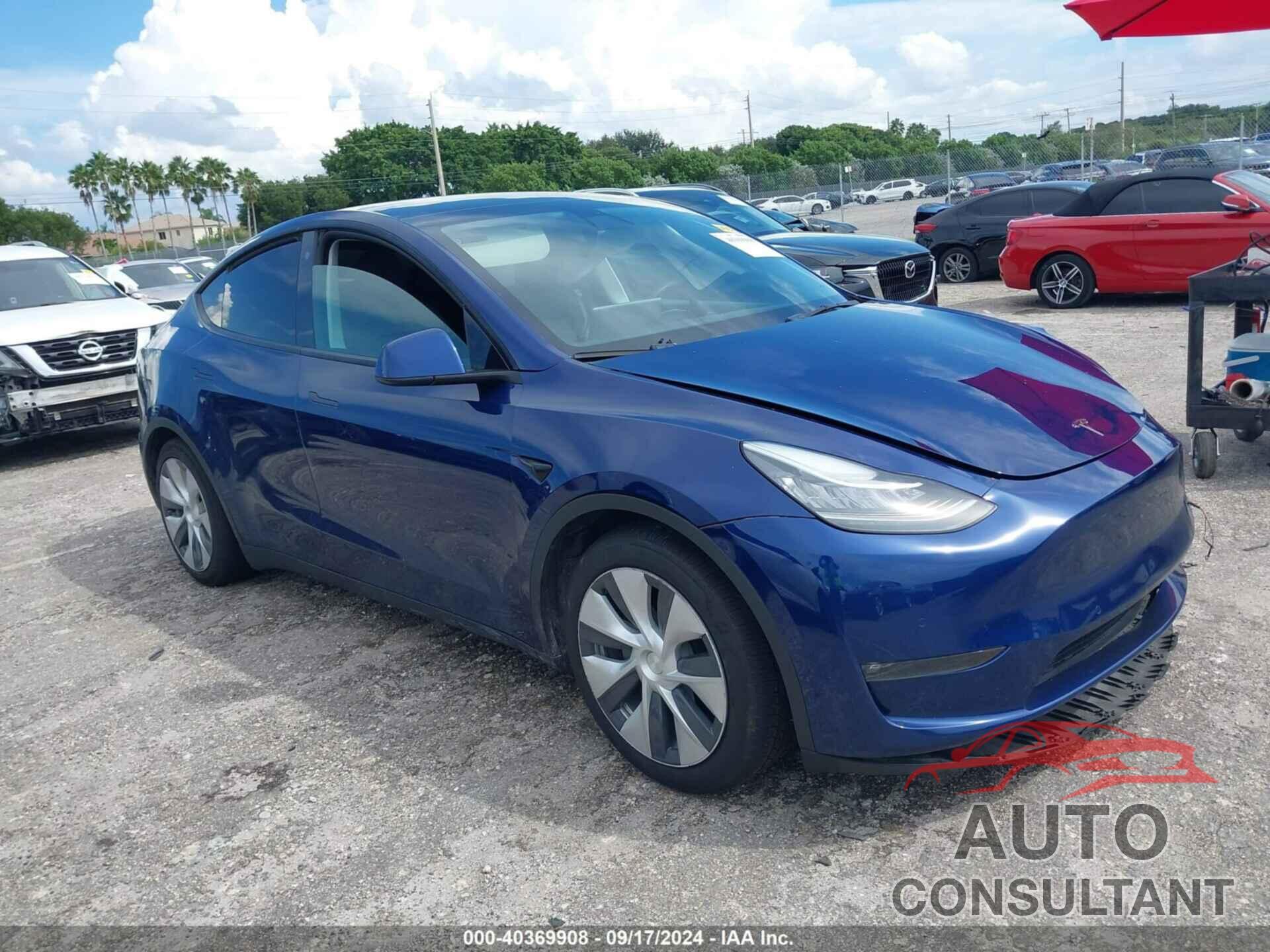 TESLA MODEL Y 2021 - 5YJYGAEE2MF262747