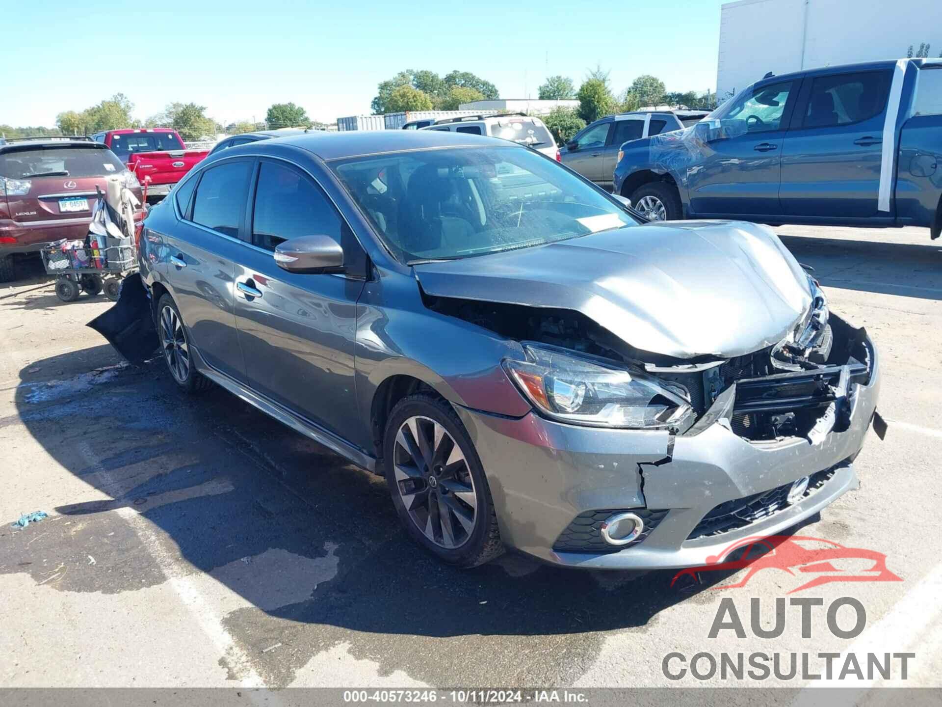 NISSAN SENTRA 2019 - 3N1AB7AP3KY321576