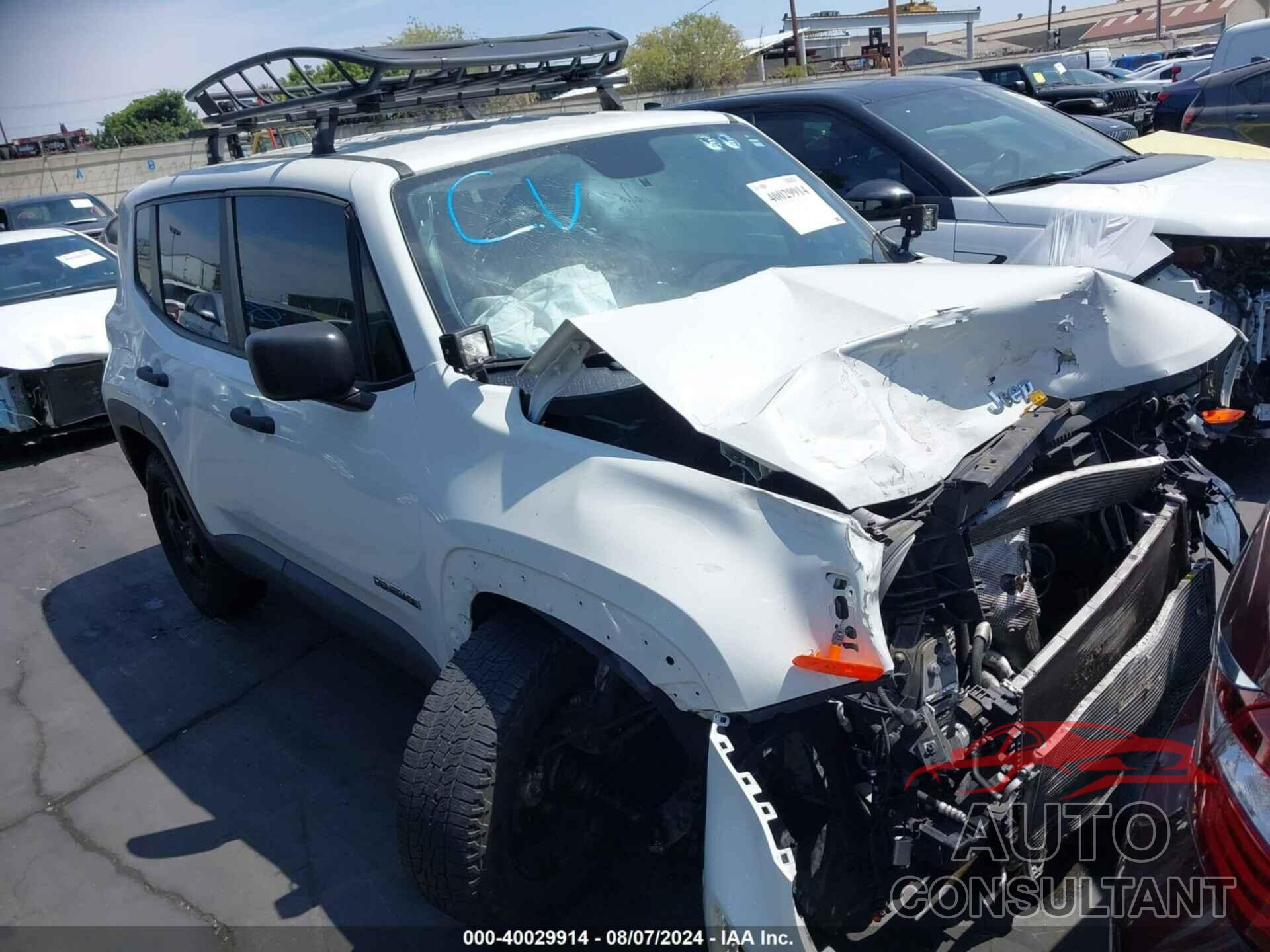 JEEP RENEGADE 2019 - ZACNJBAB6KPK03578