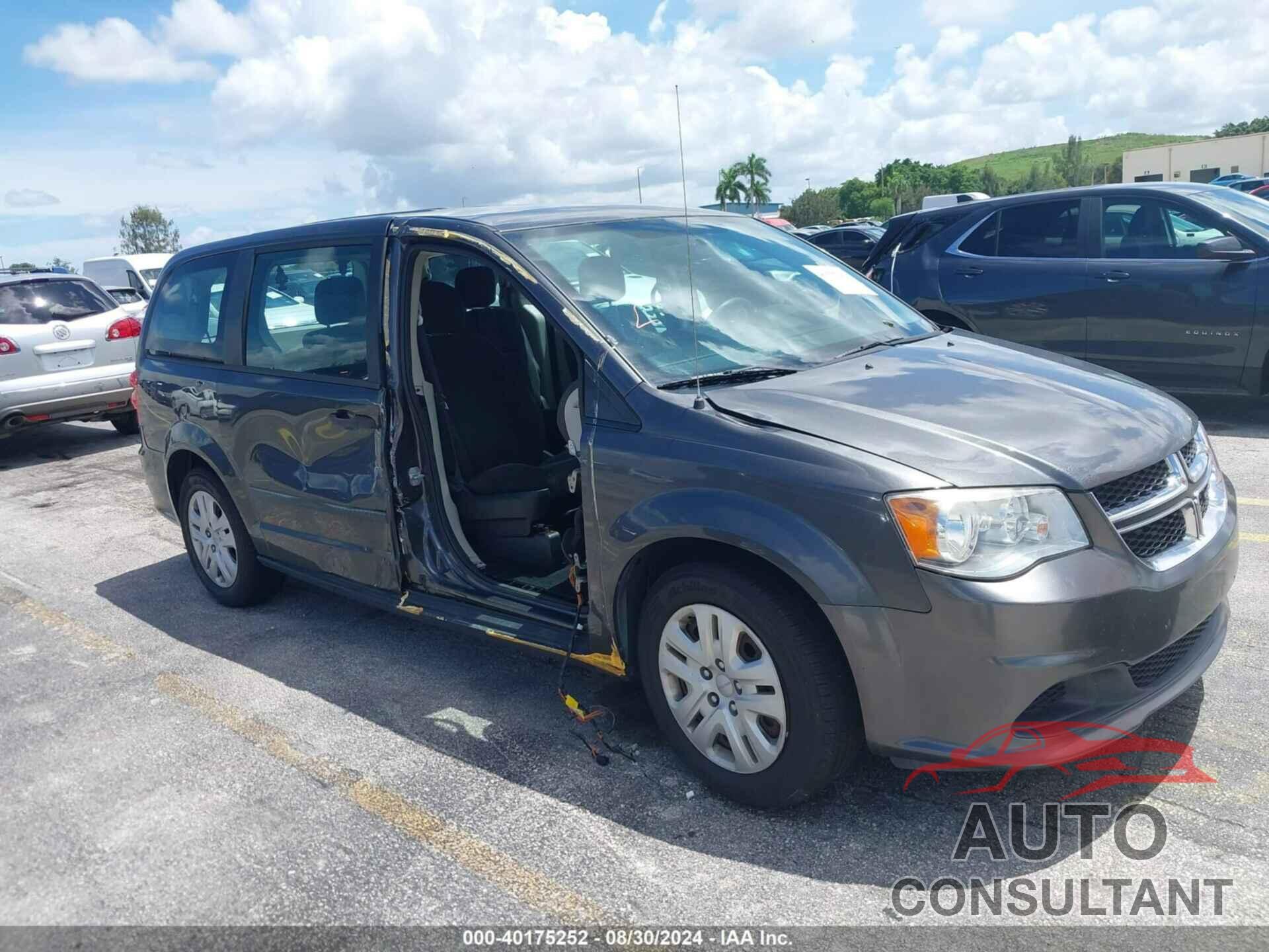 DODGE GRAND CARAVAN 2016 - 2C4RDGBG7GR236935