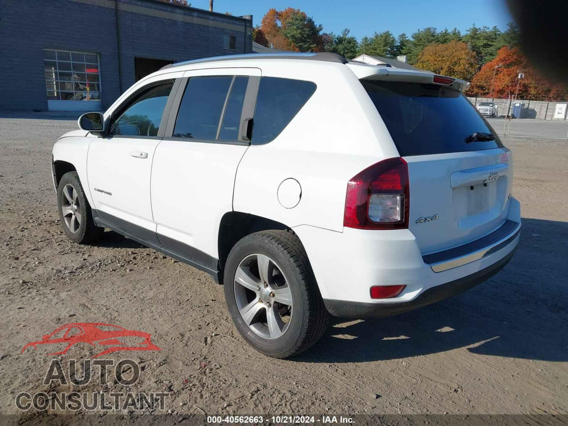 JEEP COMPASS 2017 - 1C4NJDEB5HD100507