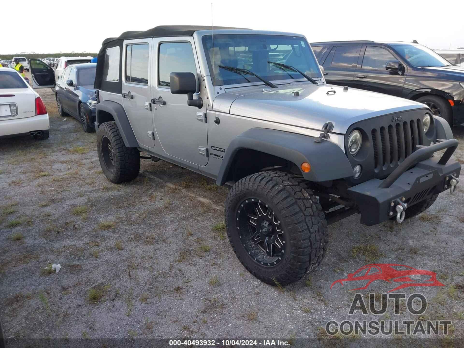 JEEP WRANGLER UNLIMITED 2017 - 1C4BJWDG4HL636138